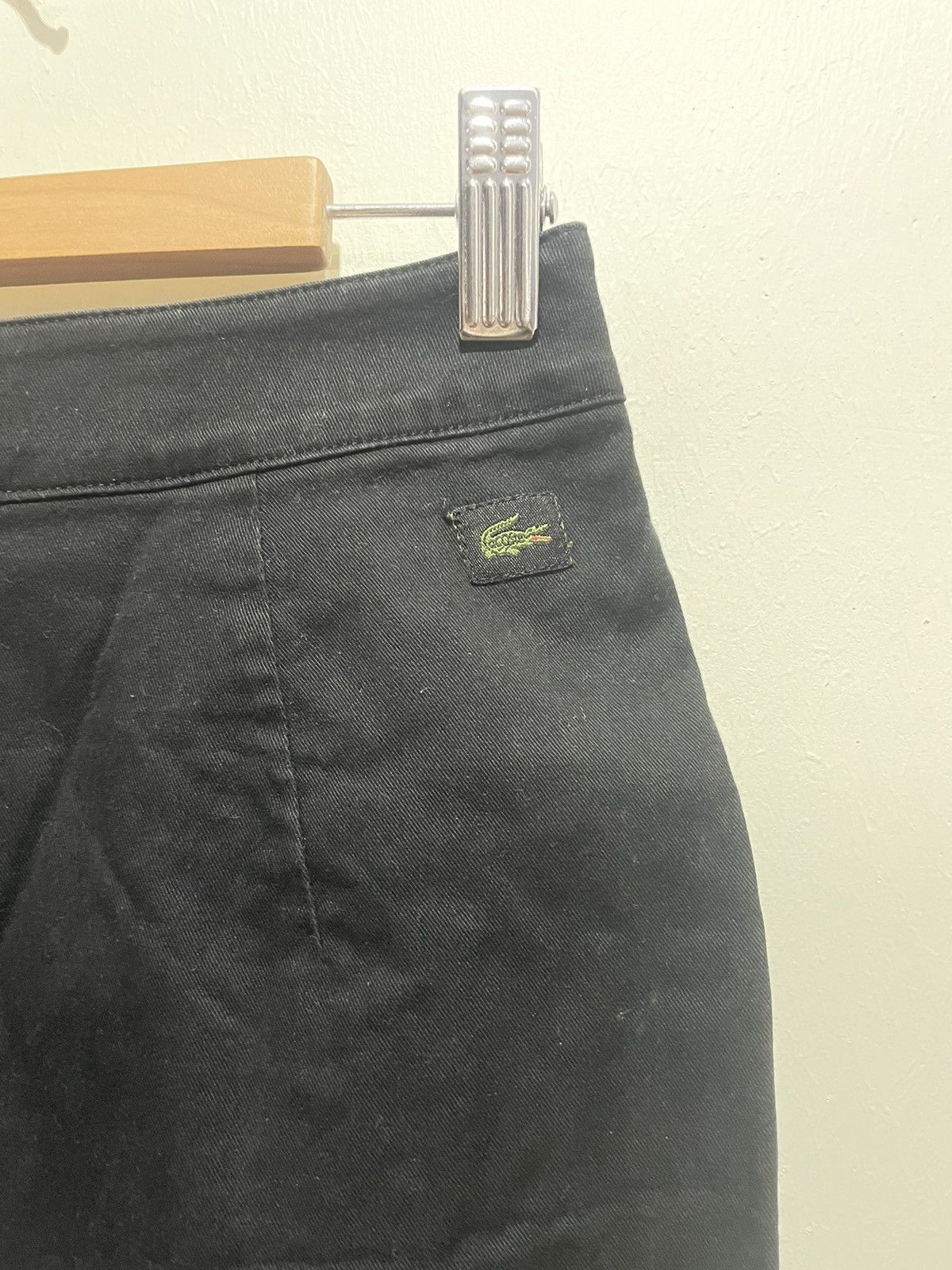 Lacoste Lacoste Solid Black skirt Size 26" / US 2 / IT 38 - 3 Thumbnail