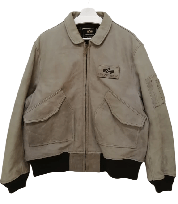 Alpha Industries Vintage AVIREX Flight Leather Jacket - Size XL Size US XL / EU 56 / 4 - 1 Thumbnail