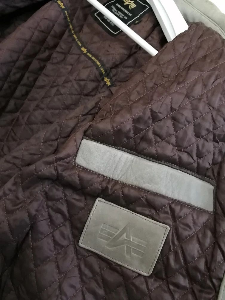 Alpha Industries Vintage AVIREX Flight Leather Jacket - Size XL Size US XL / EU 56 / 4 - 12 Thumbnail