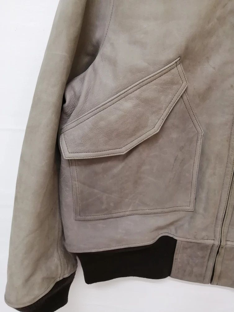 Alpha Industries Vintage AVIREX Flight Leather Jacket - Size XL Size US XL / EU 56 / 4 - 3 Thumbnail