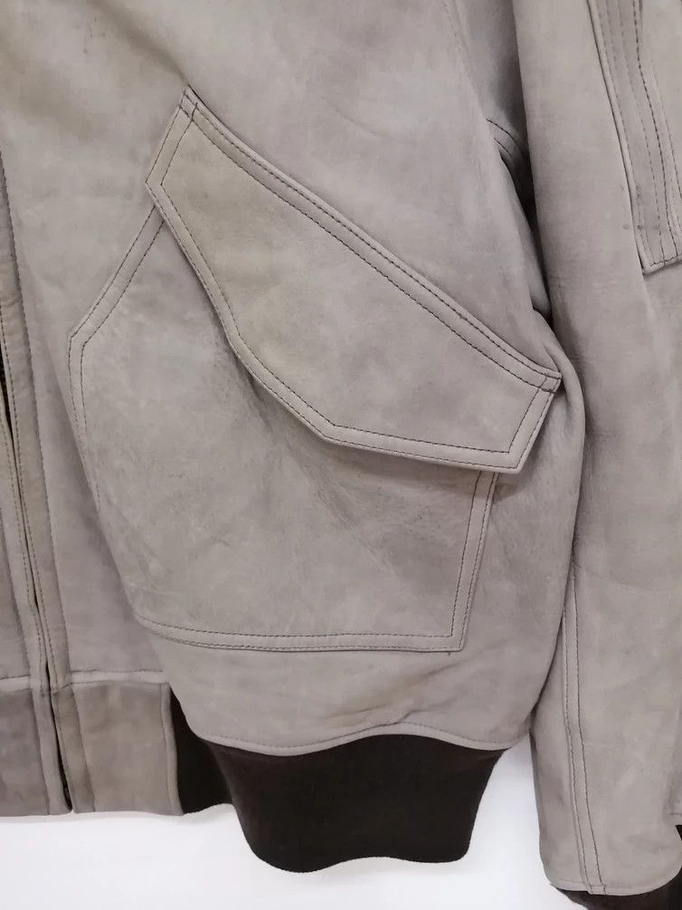 Alpha Industries Vintage AVIREX Flight Leather Jacket - Size XL Size US XL / EU 56 / 4 - 4 Thumbnail