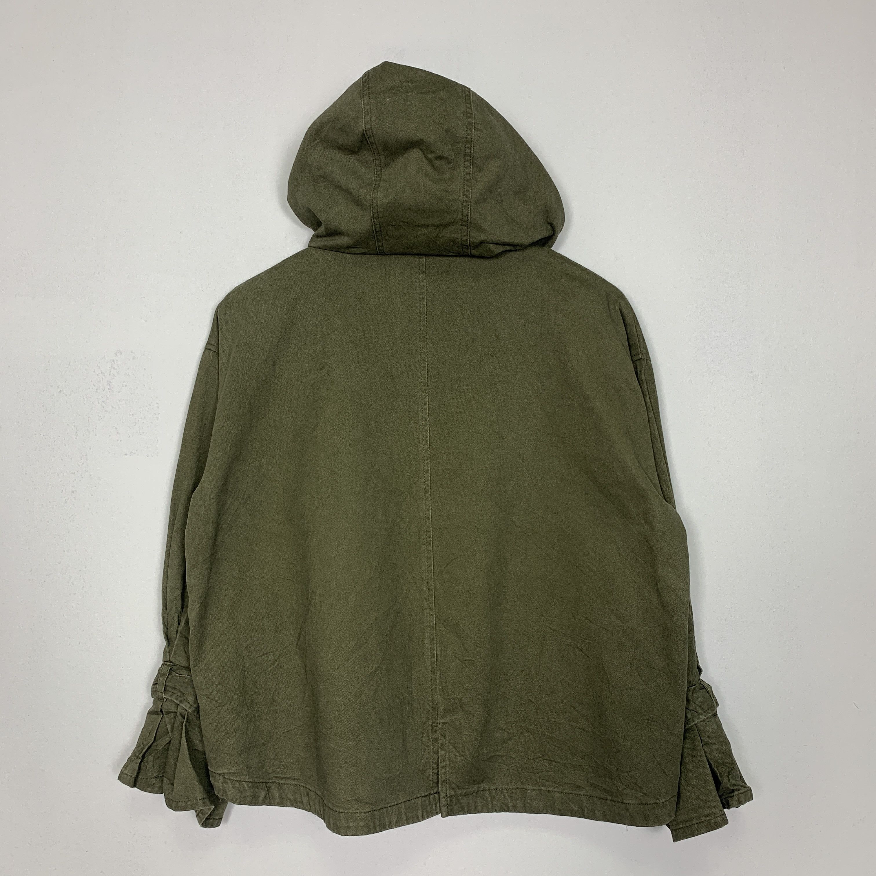 Japanese Brand Vintage Rugged MERLOT Jackets Military Style Hoodie J0810 Size US S / EU 44-46 / 1 - 18 Thumbnail