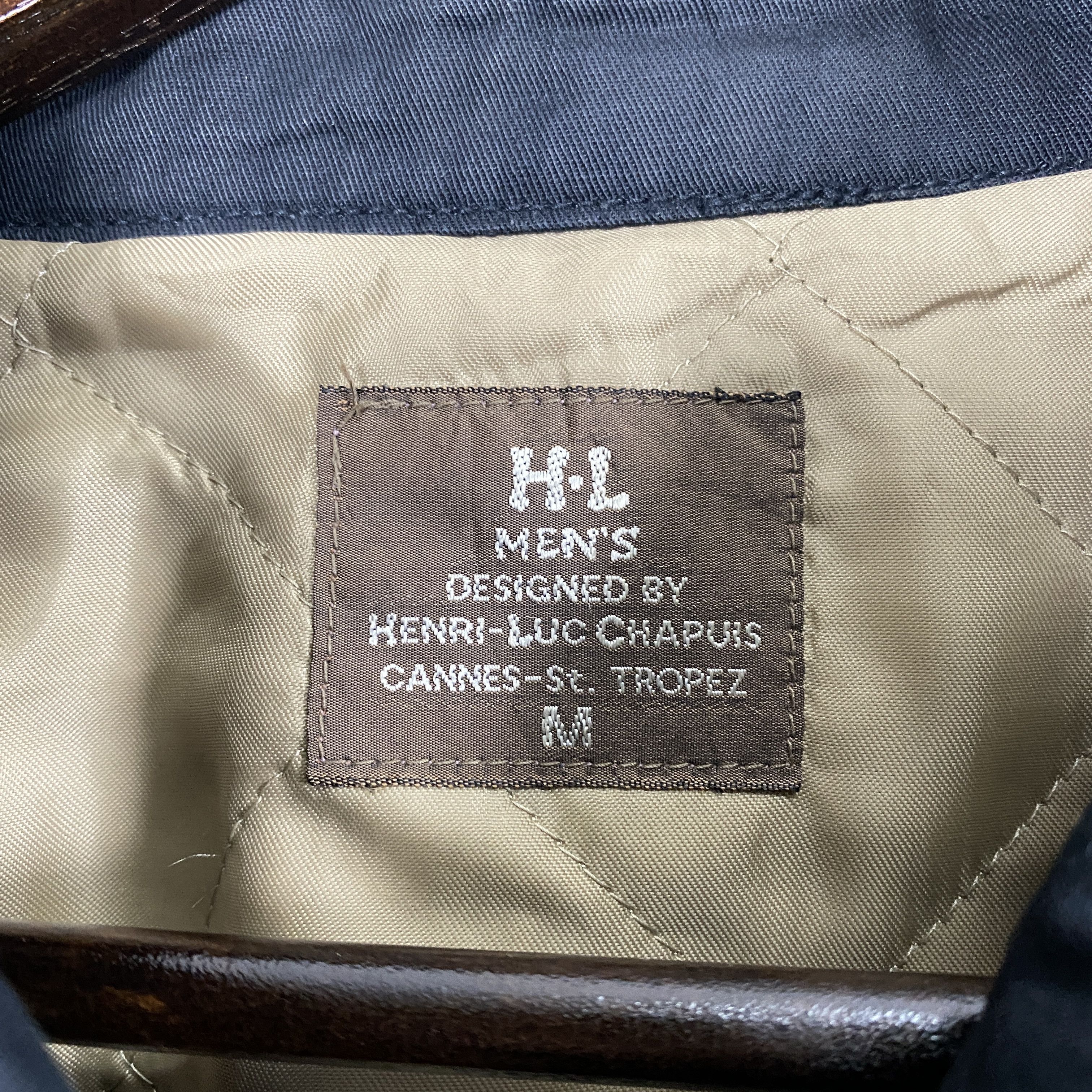 Japanese Brand Vintage Henri Luc Chapuis Bomber Jacket J0170 Size US M / EU 48-50 / 2 - 6 Thumbnail