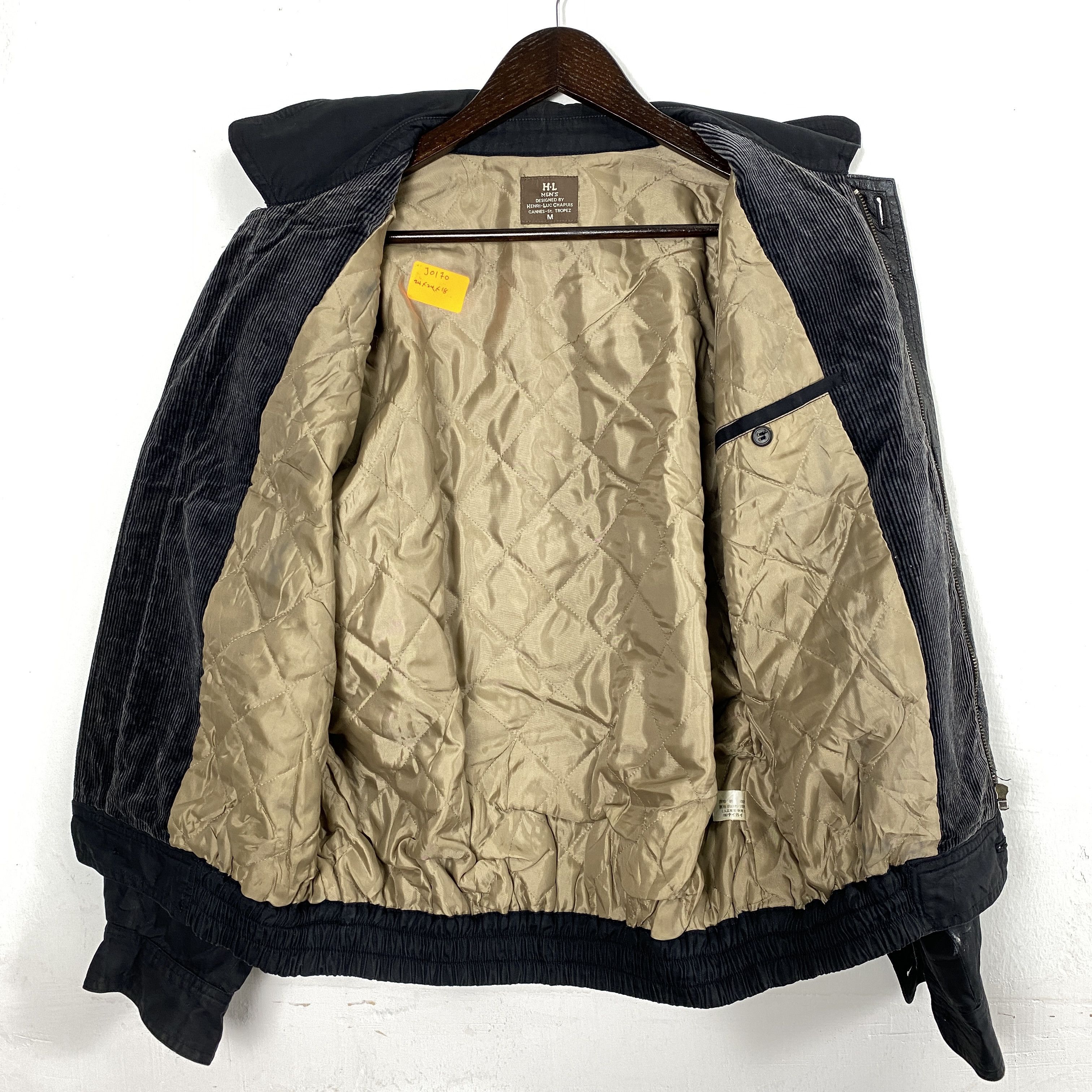 Japanese Brand Vintage Henri Luc Chapuis Bomber Jacket J0170 Size US M / EU 48-50 / 2 - 11 Thumbnail