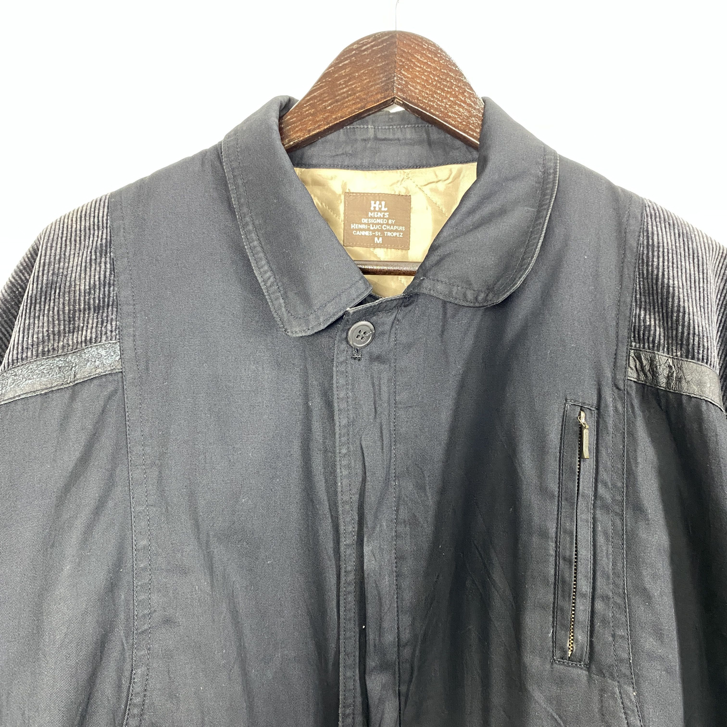 Japanese Brand Vintage Henri Luc Chapuis Bomber Jacket J0170 Size US M / EU 48-50 / 2 - 2 Thumbnail