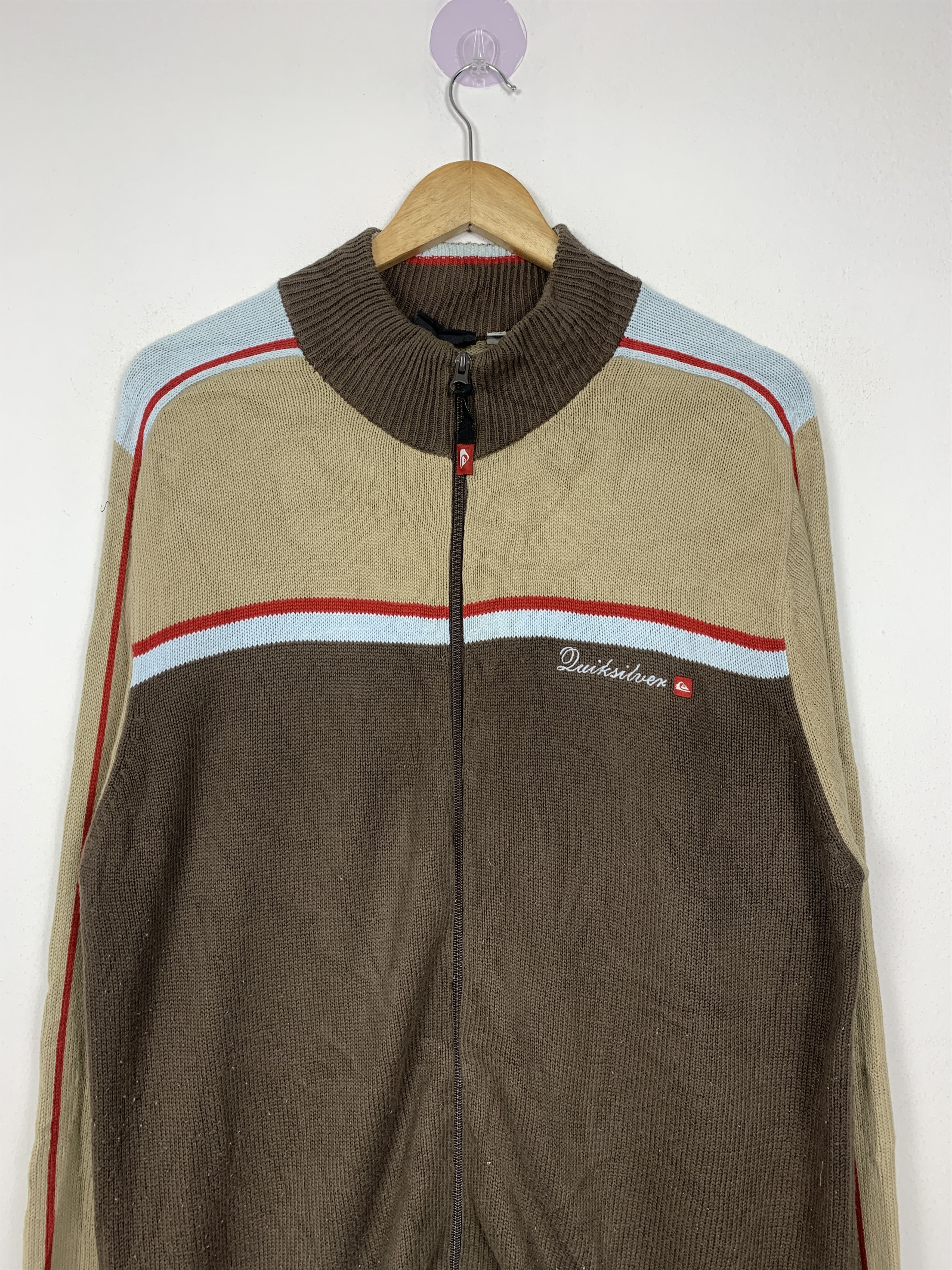 Quiksilver × Vintage Vintage Quiksilver Zip Up Jacket Size US M / EU 48-50 / 2 - 2 Thumbnail