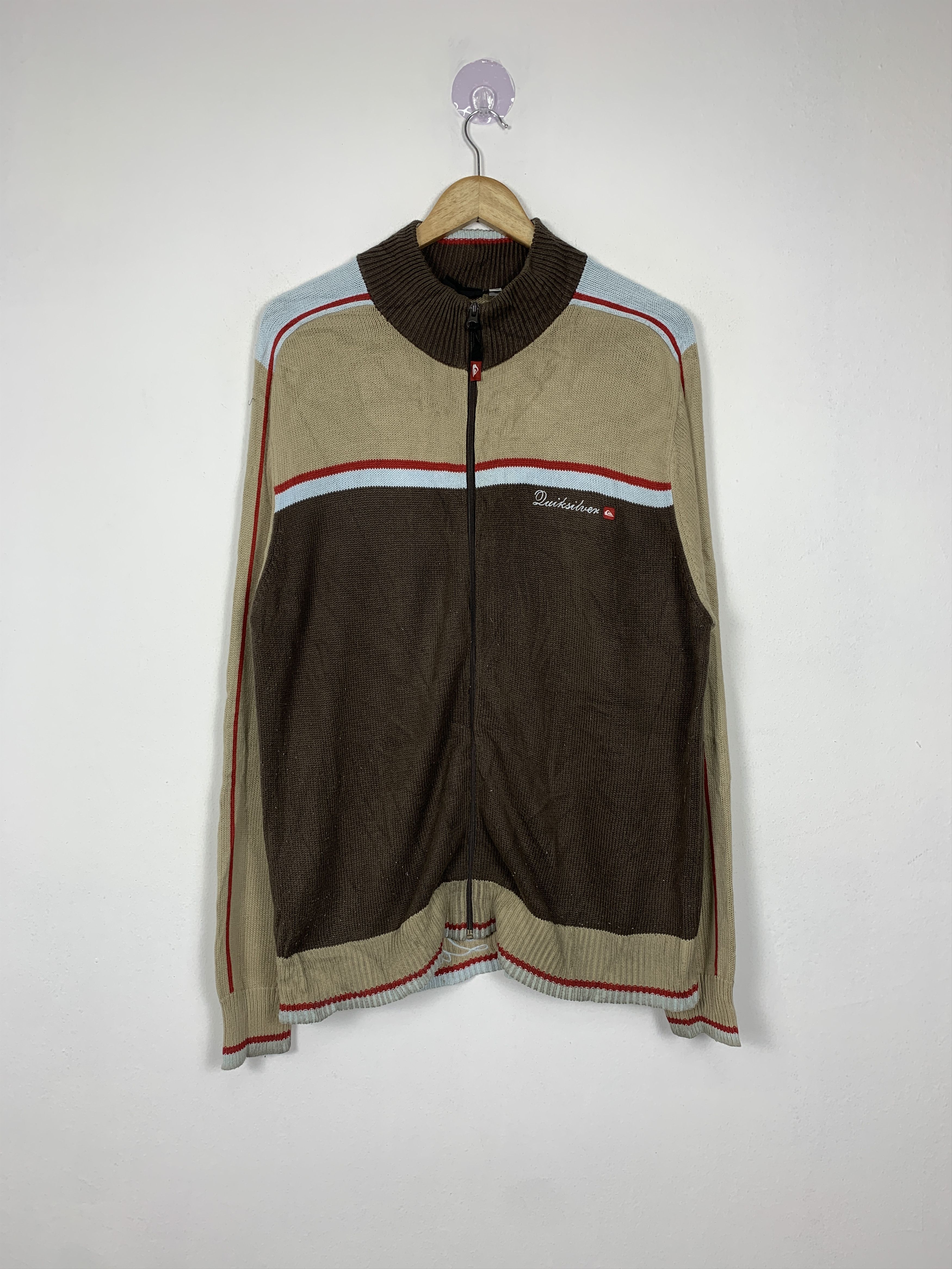 Quiksilver × Vintage Vintage Quiksilver Zip Up Jacket Size US M / EU 48-50 / 2 - 1 Thumbnail