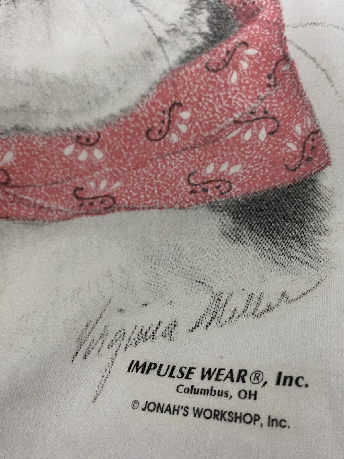 Vintage Vintage Virginia Miller Cats Wore Bandana Art Tees Size US M / EU 48-50 / 2 - 3 Thumbnail