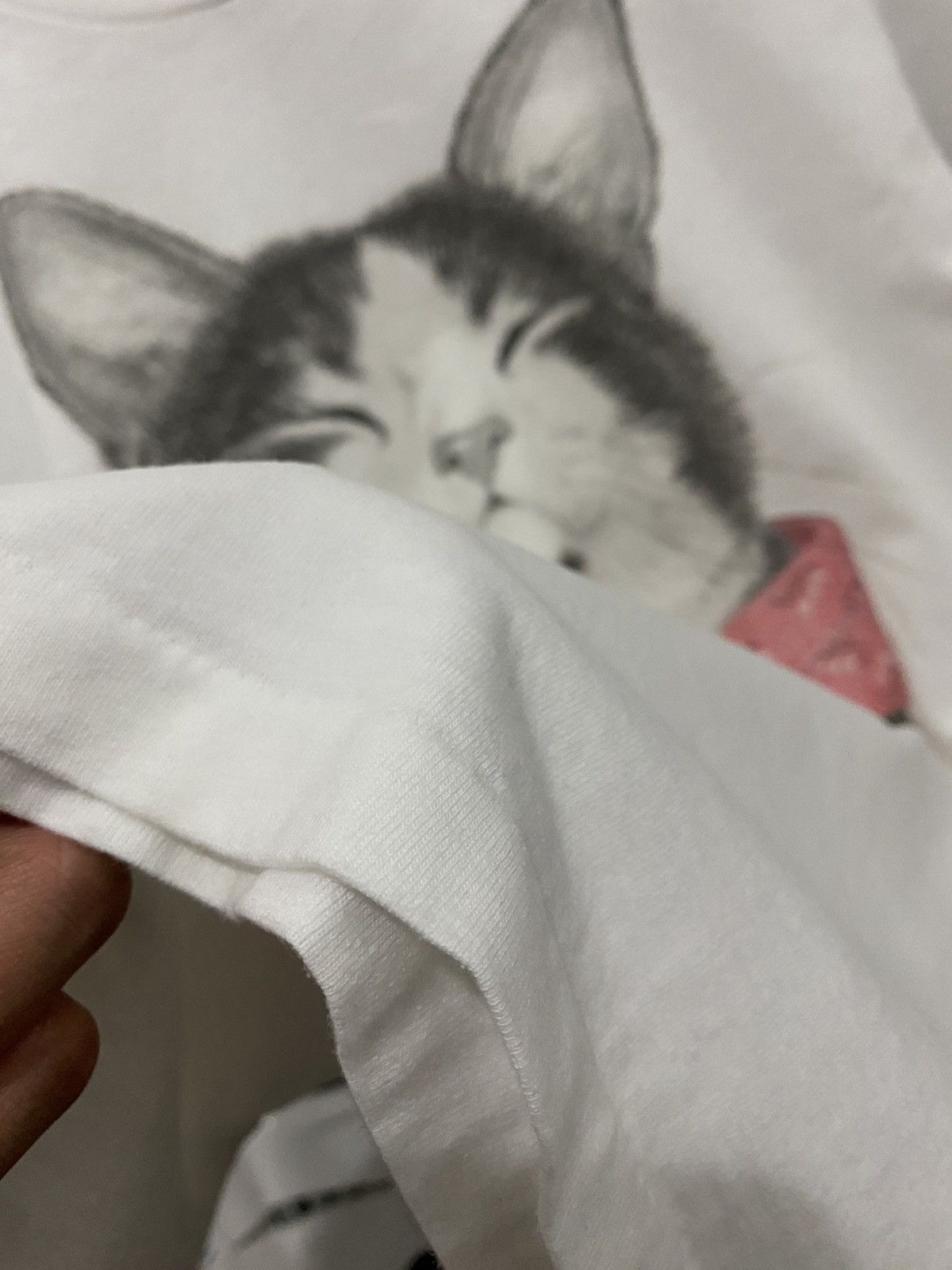 Vintage Vintage Virginia Miller Cats Wore Bandana Art Tees Size US M / EU 48-50 / 2 - 5 Thumbnail