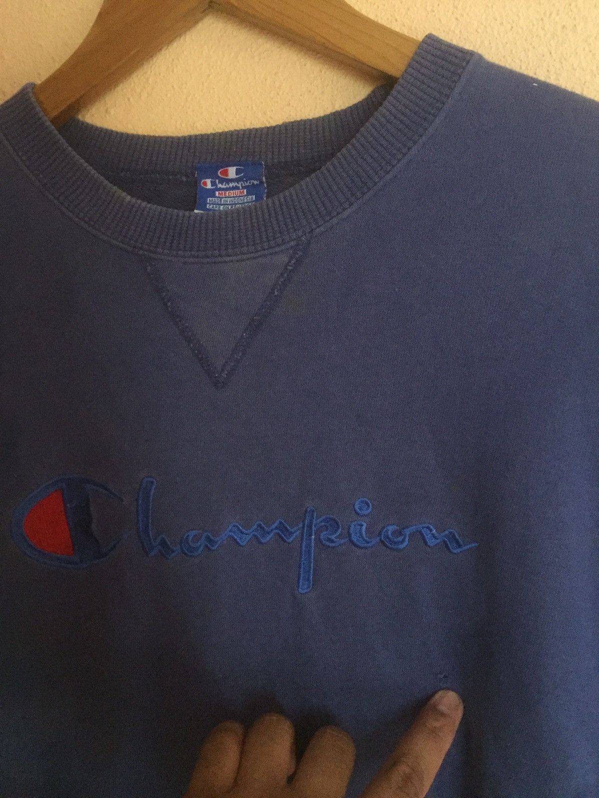 Champion × Vintage URGENT SALE‼️Rare Vintage Embroidered Champion Spellout Size US M / EU 48-50 / 2 - 2 Thumbnail