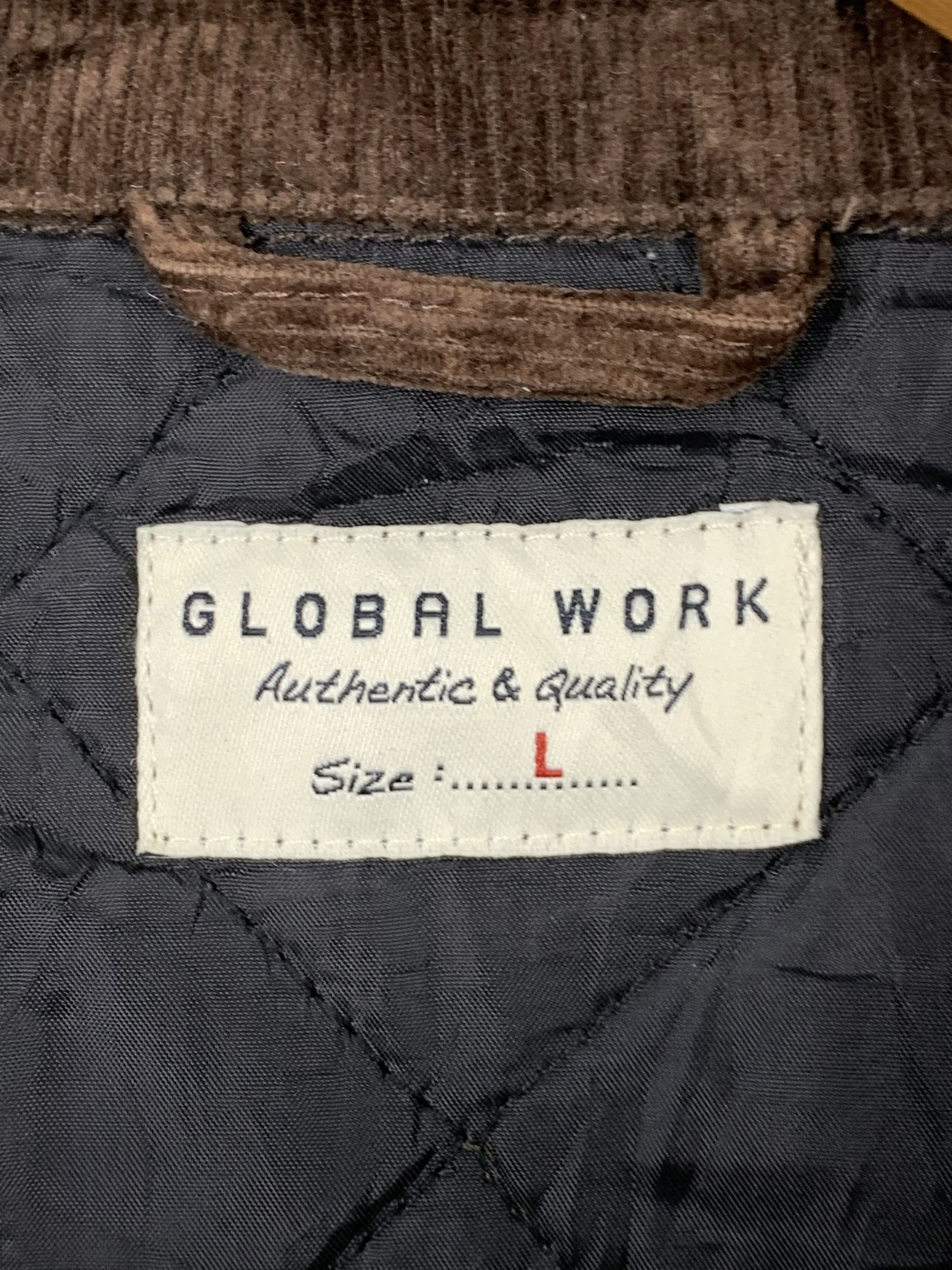 Global Work Vintage GLOBAL WORK Quilted Button Jacket J0413 Size US S / EU 44-46 / 1 - 11 Thumbnail