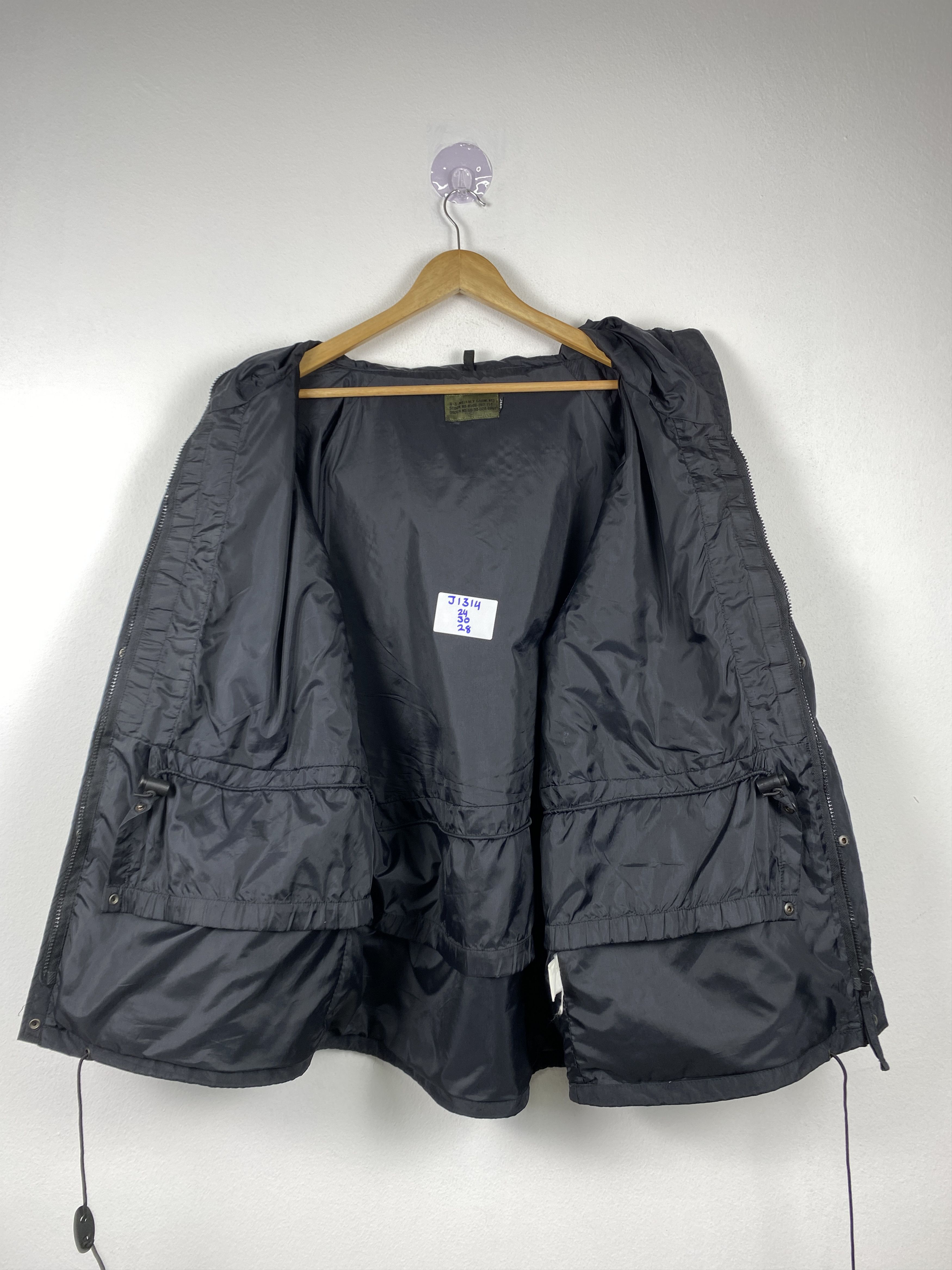 Vintage Vintage Military Garment Hoodie Zip Up Jacket J1314 Size US M / EU 48-50 / 2 - 9 Thumbnail