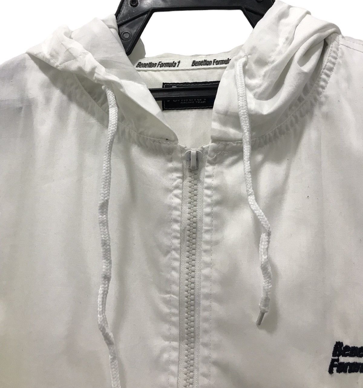 Benetton × Vintage VINTAGE BENETTON FORMULA 1 JACKET HOODIE Size US M / EU 48-50 / 2 - 3 Thumbnail