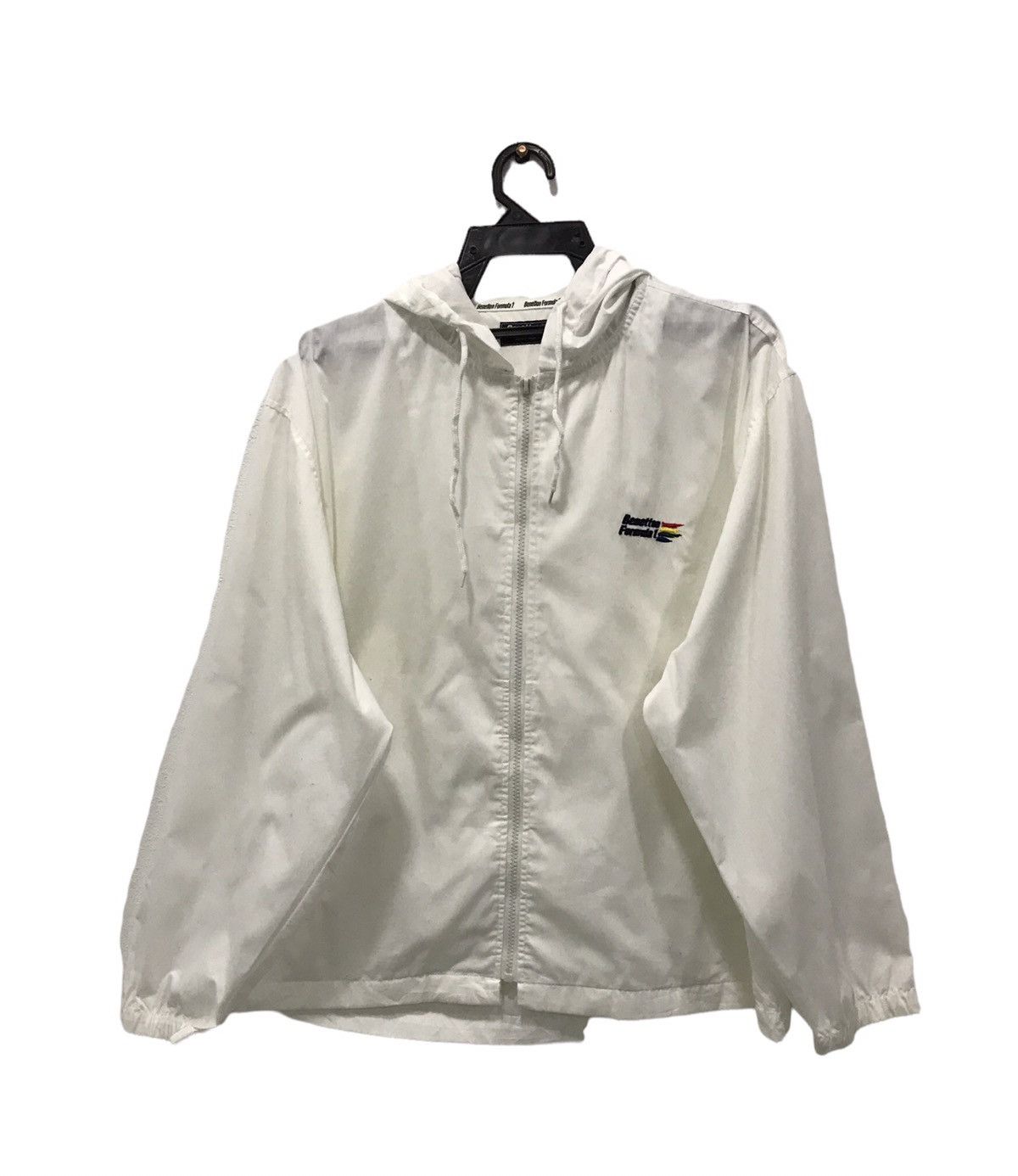 Benetton × Vintage VINTAGE BENETTON FORMULA 1 JACKET HOODIE Size US M / EU 48-50 / 2 - 1 Thumbnail