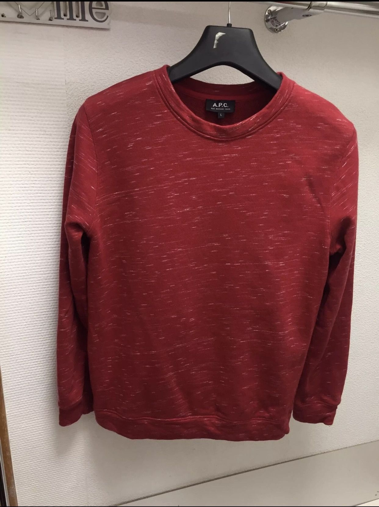 A.P.C. A.P.C. APC sweatshirt L size Size US L / EU 52-54 / 3 - 1 Thumbnail