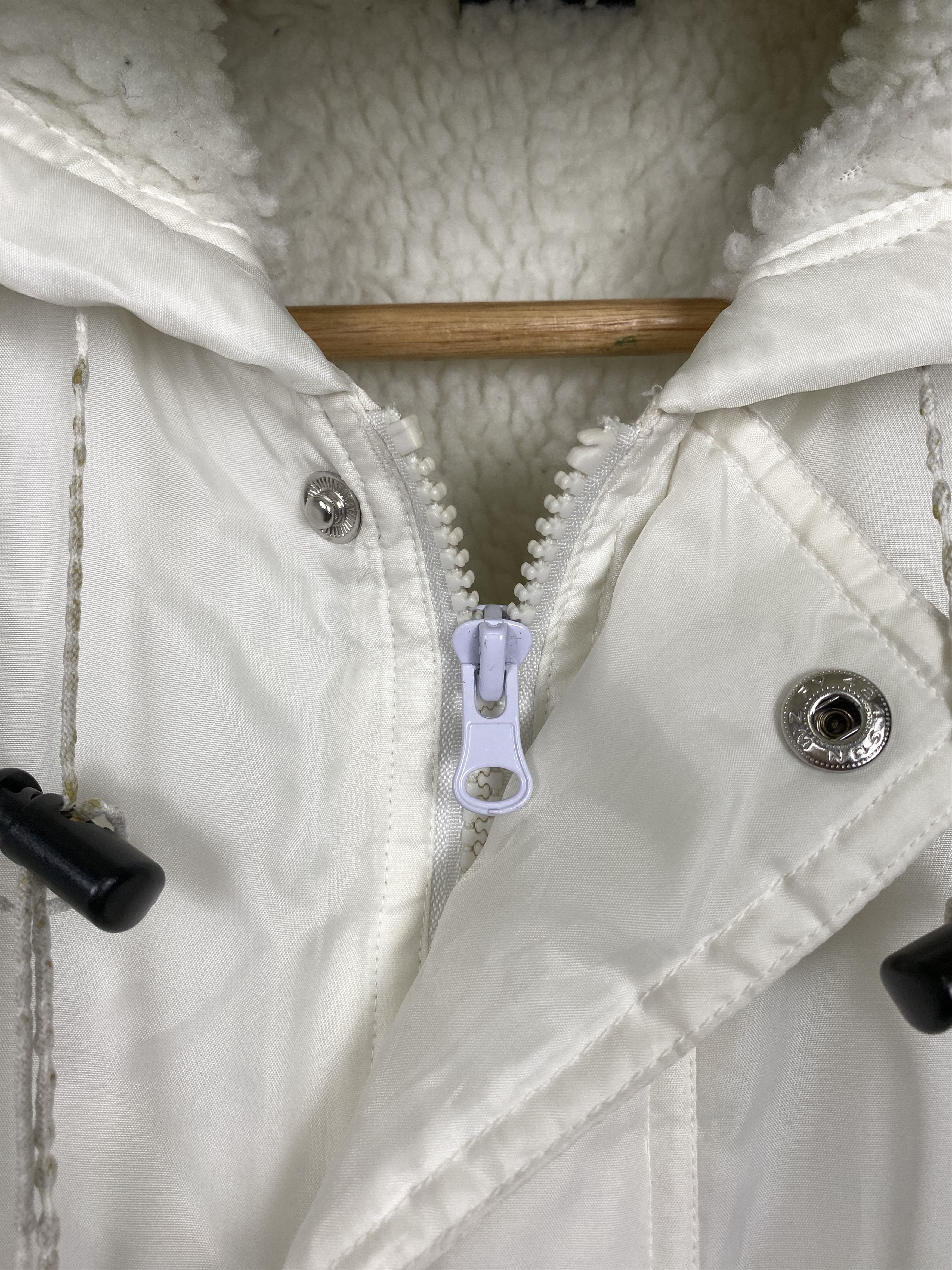 Vintage Vintage Bad Boy USA Big Logo Sherpa Lining Long Jacket J1191 Size US S / EU 44-46 / 1 - 6 Thumbnail