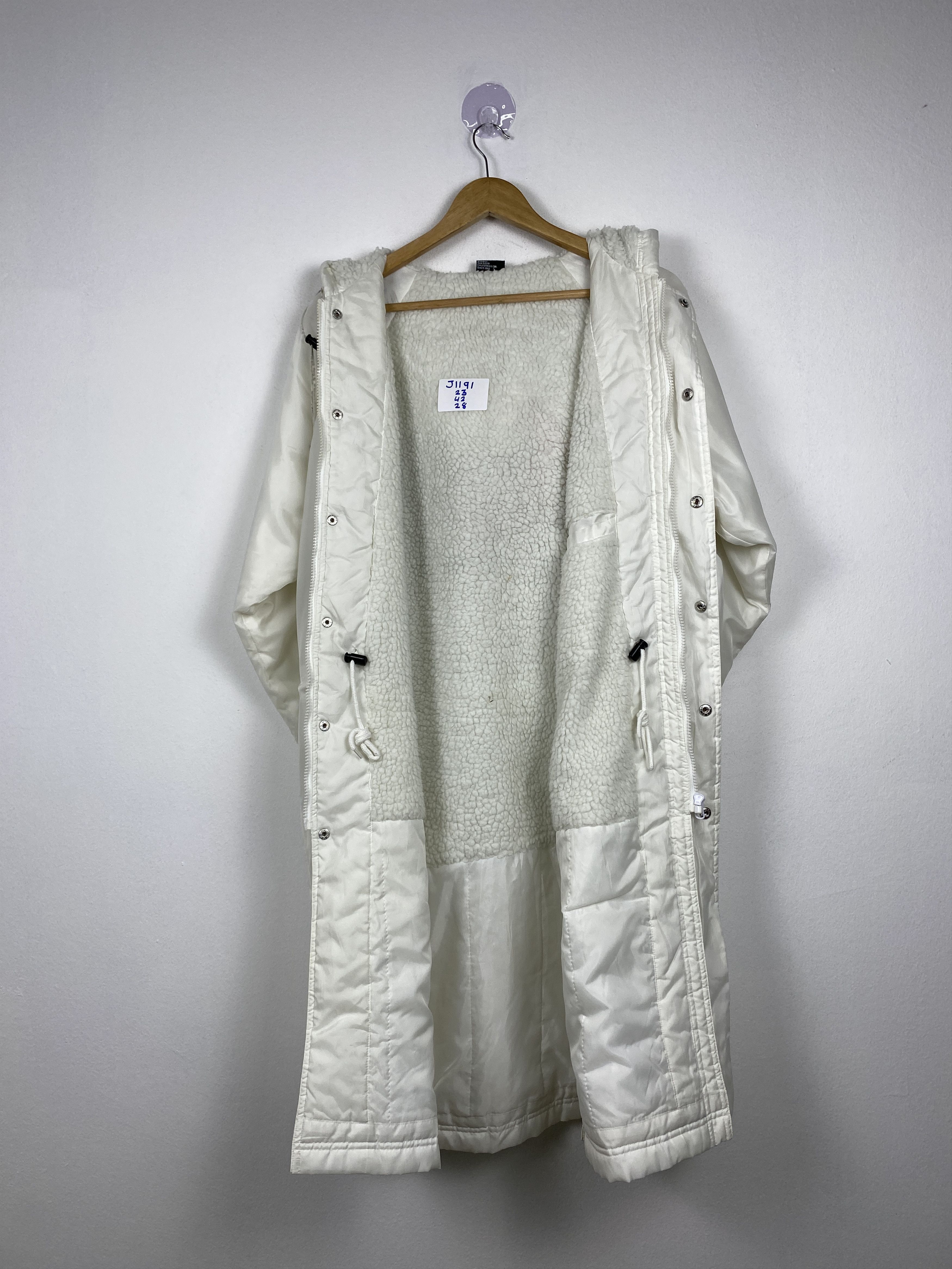 Vintage Vintage Bad Boy USA Big Logo Sherpa Lining Long Jacket J1191 Size US S / EU 44-46 / 1 - 12 Thumbnail