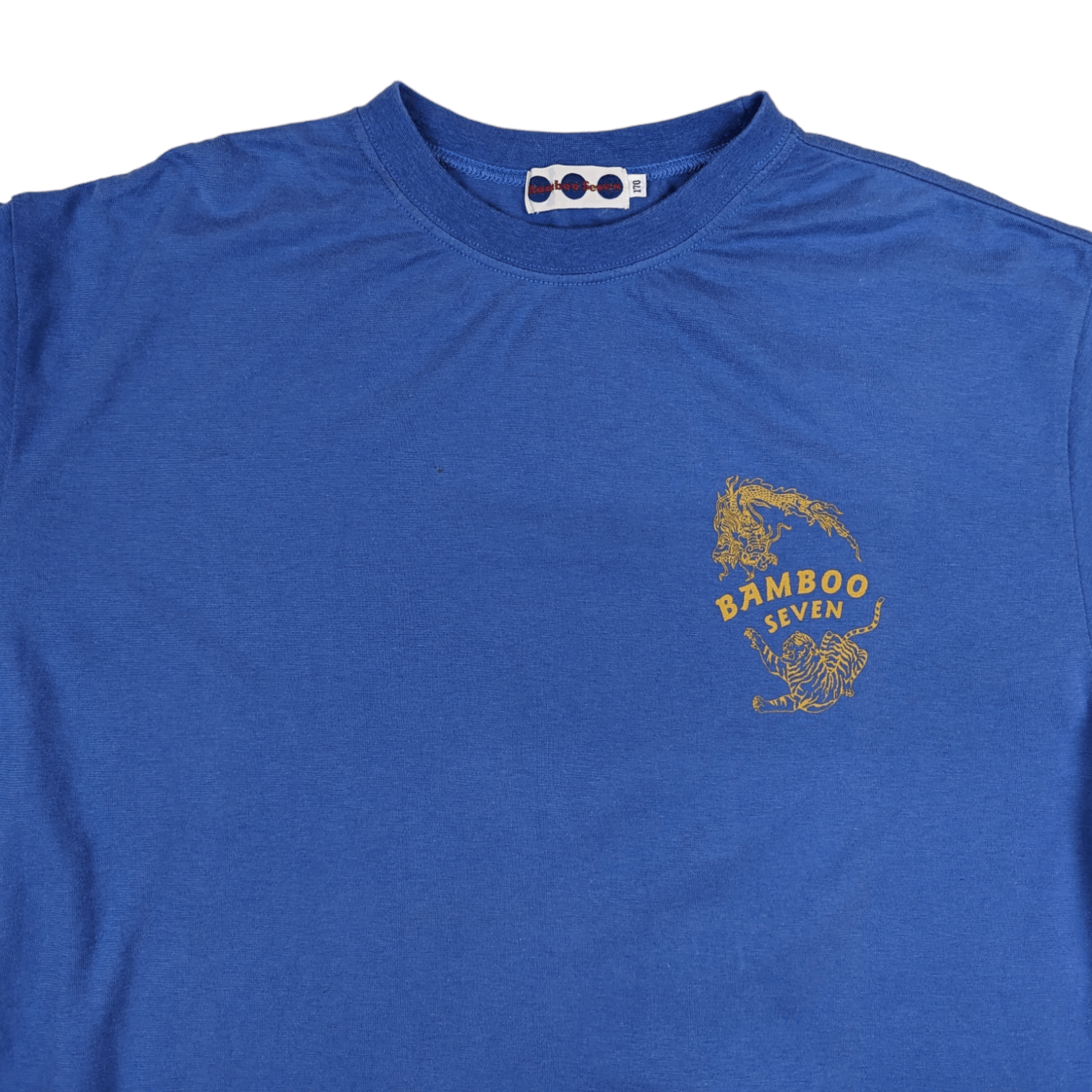 Japanese Brand × Vintage Vintage 90's BAMBOO SEVEN Dragon T-Shirt Single Stitches Size XL / US 12-14 / IT 48-50 - 4 Thumbnail