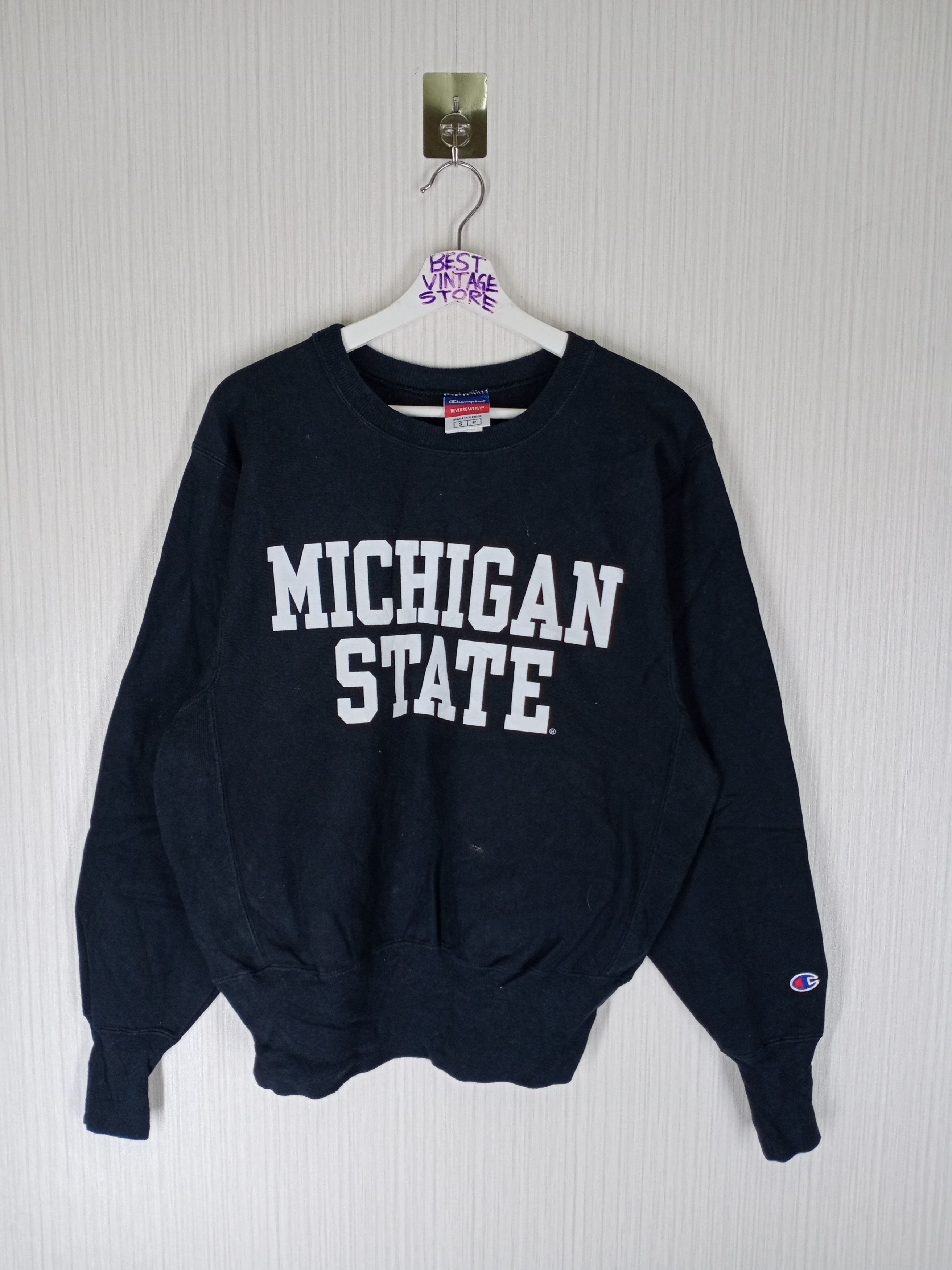 Champion Reverse Weave Michigan State Champion Sweatshirt Michigan