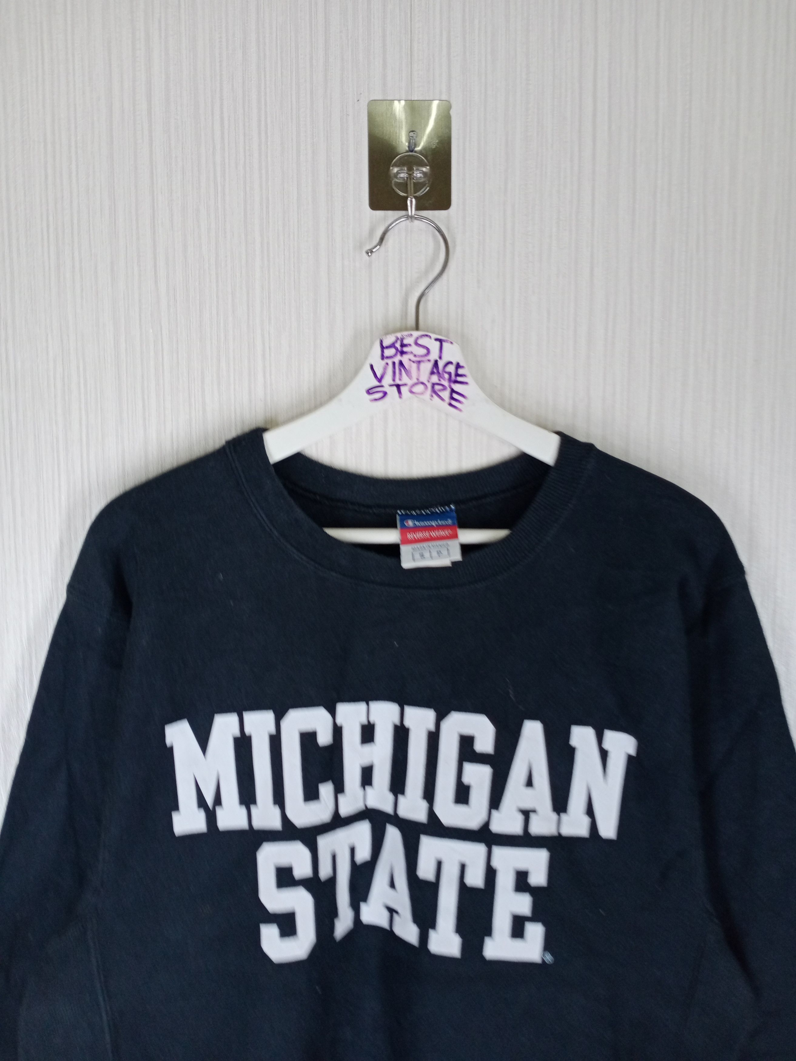 Champion × Vintage Vintage Champion Reverse Weave MICHIGAN STATE sweatshirt Size US M / EU 48-50 / 2 - 3 Thumbnail