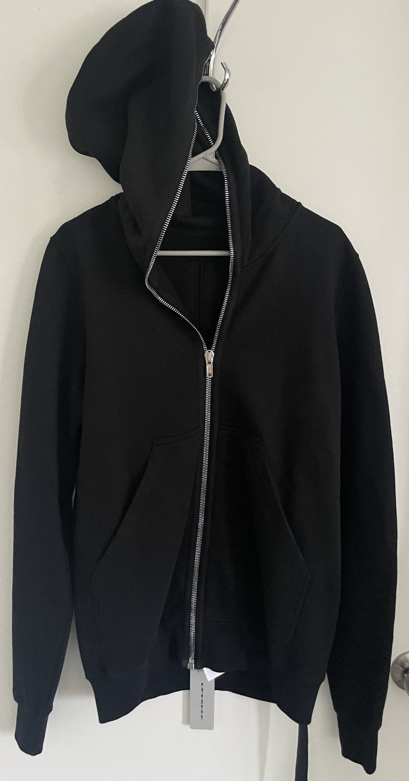 Rick Owens × Rick Owens Drkshdw NEW Medium FELPA Rick Owens DRKSHDW black gimp hoodie Size US M / EU 48-50 / 2 - 1 Thumbnail