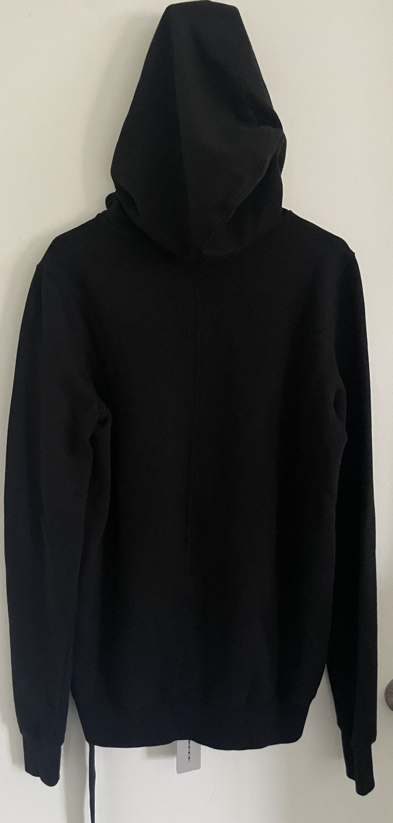 Rick Owens × Rick Owens Drkshdw NEW Medium FELPA Rick Owens DRKSHDW black gimp hoodie Size US M / EU 48-50 / 2 - 2 Thumbnail