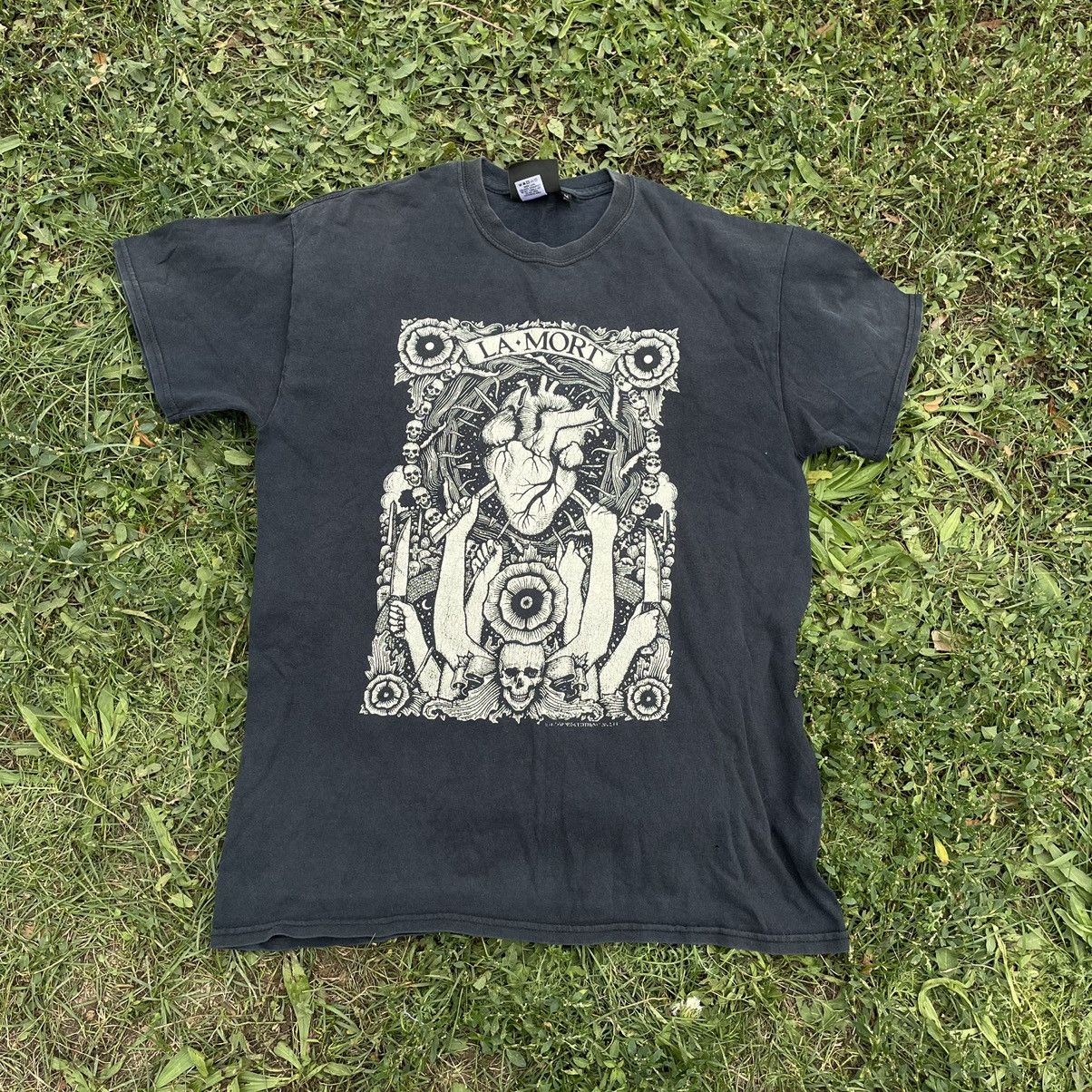 Vintage Vintage 90s Graphic Tee Occult Horror Print Dark Academia M Size US M / EU 48-50 / 2 - 1 Thumbnail