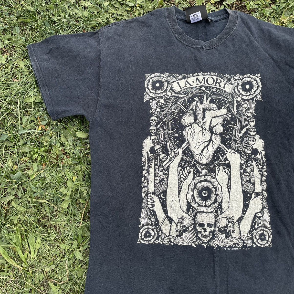 Vintage Vintage 90s Graphic Tee Occult Horror Print Dark Academia M Size US M / EU 48-50 / 2 - 3 Thumbnail