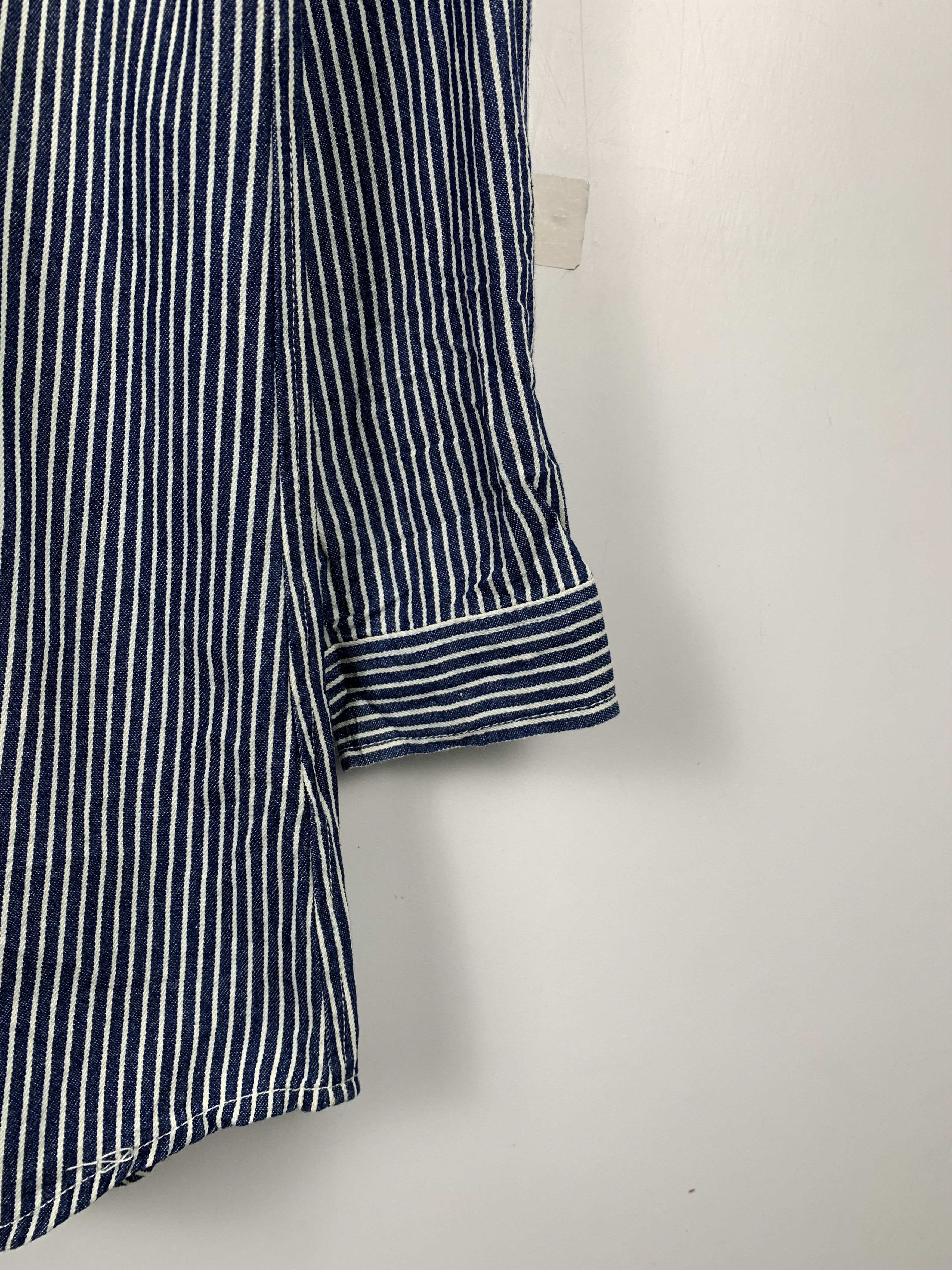 Japanese Brand Vintage JAPANESE BRAND Striped Hoodie Zip Up Parkas Jacket Size US S / EU 44-46 / 1 - 3 Thumbnail