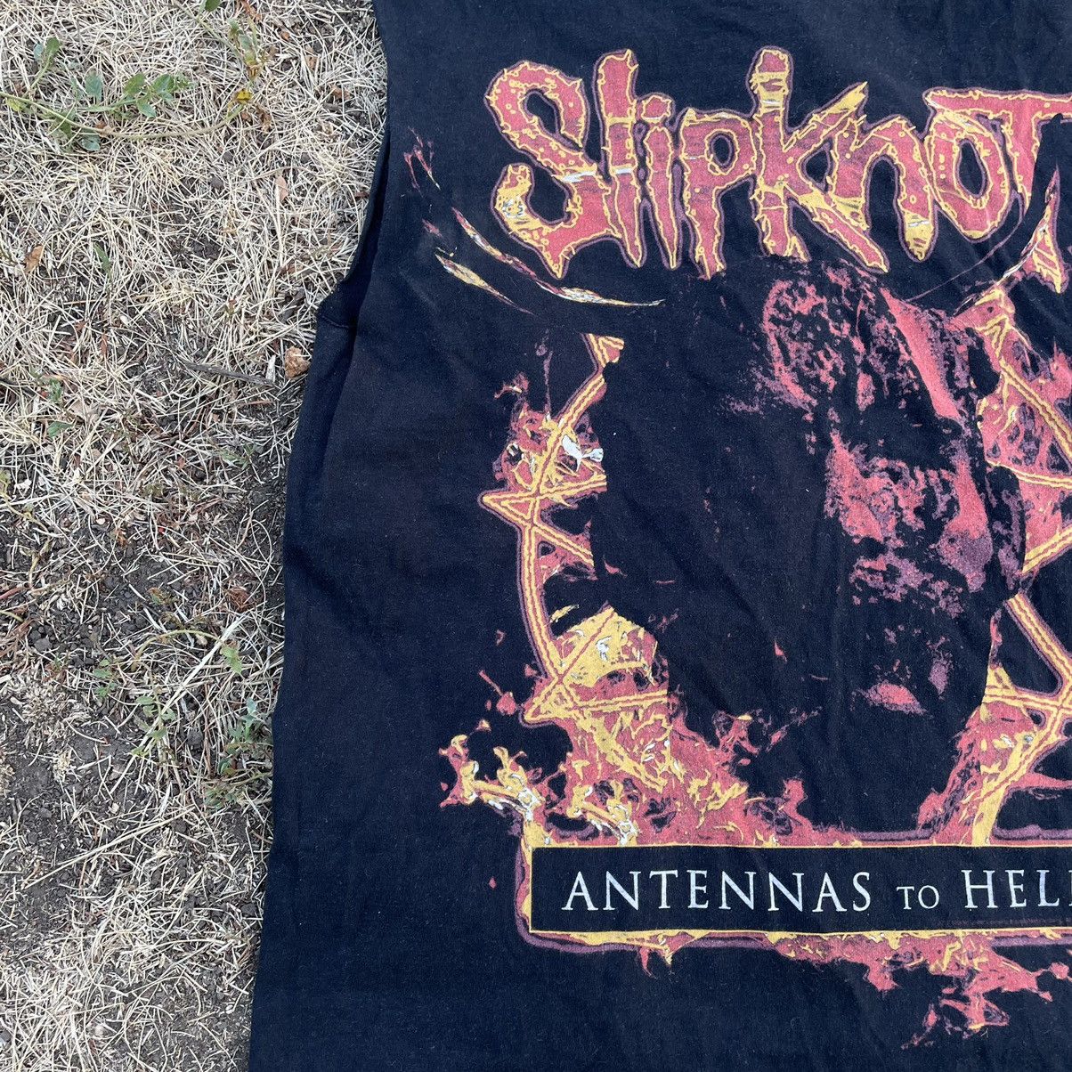 Vintage Vintage Y2K Slipknot Band Tee Graphic Print Streetwear M Size US M / EU 48-50 / 2 - 3 Thumbnail
