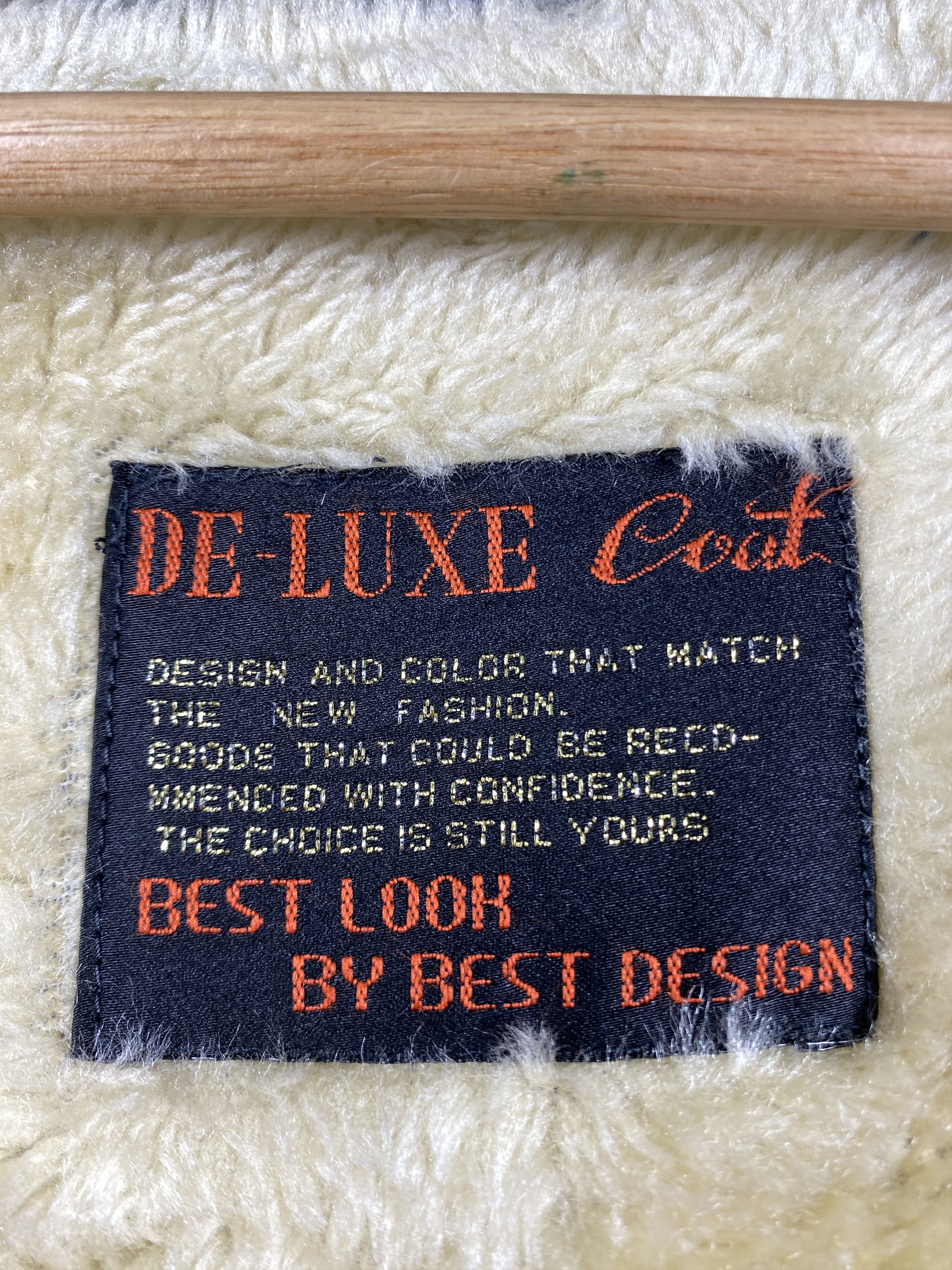 DELUXE Vintage De-Luxe Coat Sherpa Lining Parkas Jacket J1276 Size US M / EU 48-50 / 2 - 13 Thumbnail