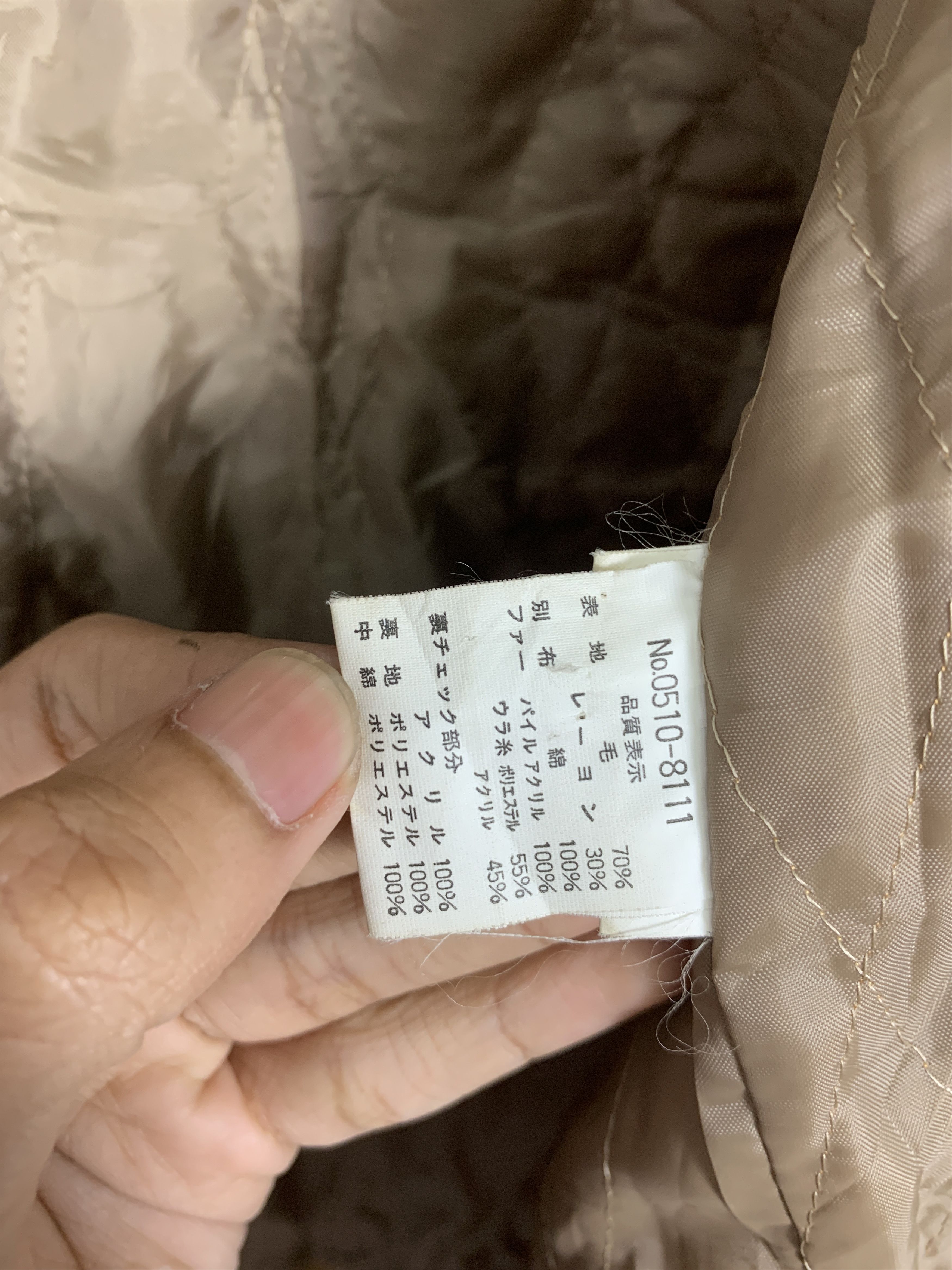 Japanese Brand Vintage Japanese Brand Cotton Jacket J1413 Size US M / EU 48-50 / 2 - 12 Thumbnail