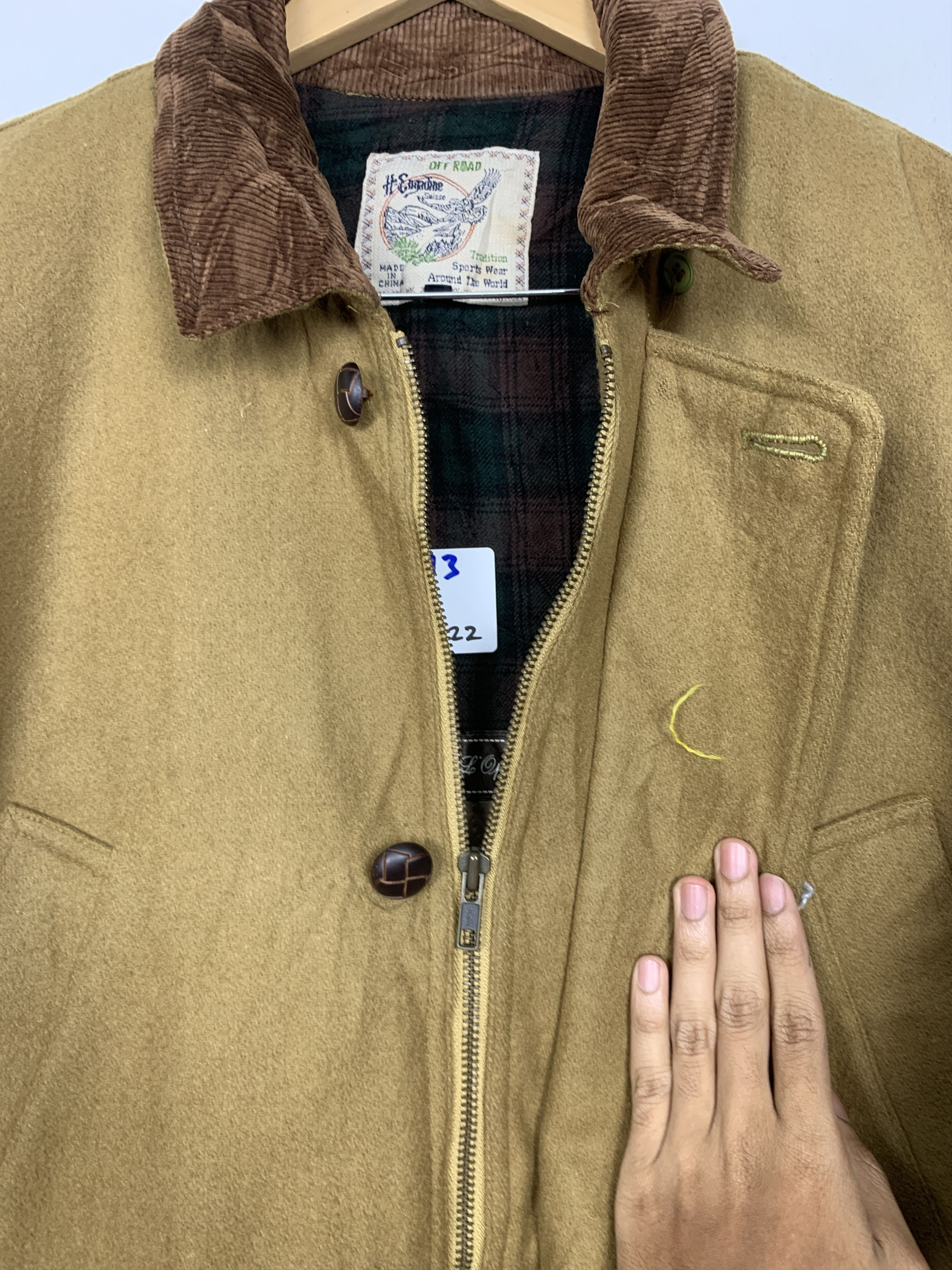 Japanese Brand Vintage Japanese Brand Cotton Jacket J1413 Size US M / EU 48-50 / 2 - 6 Thumbnail