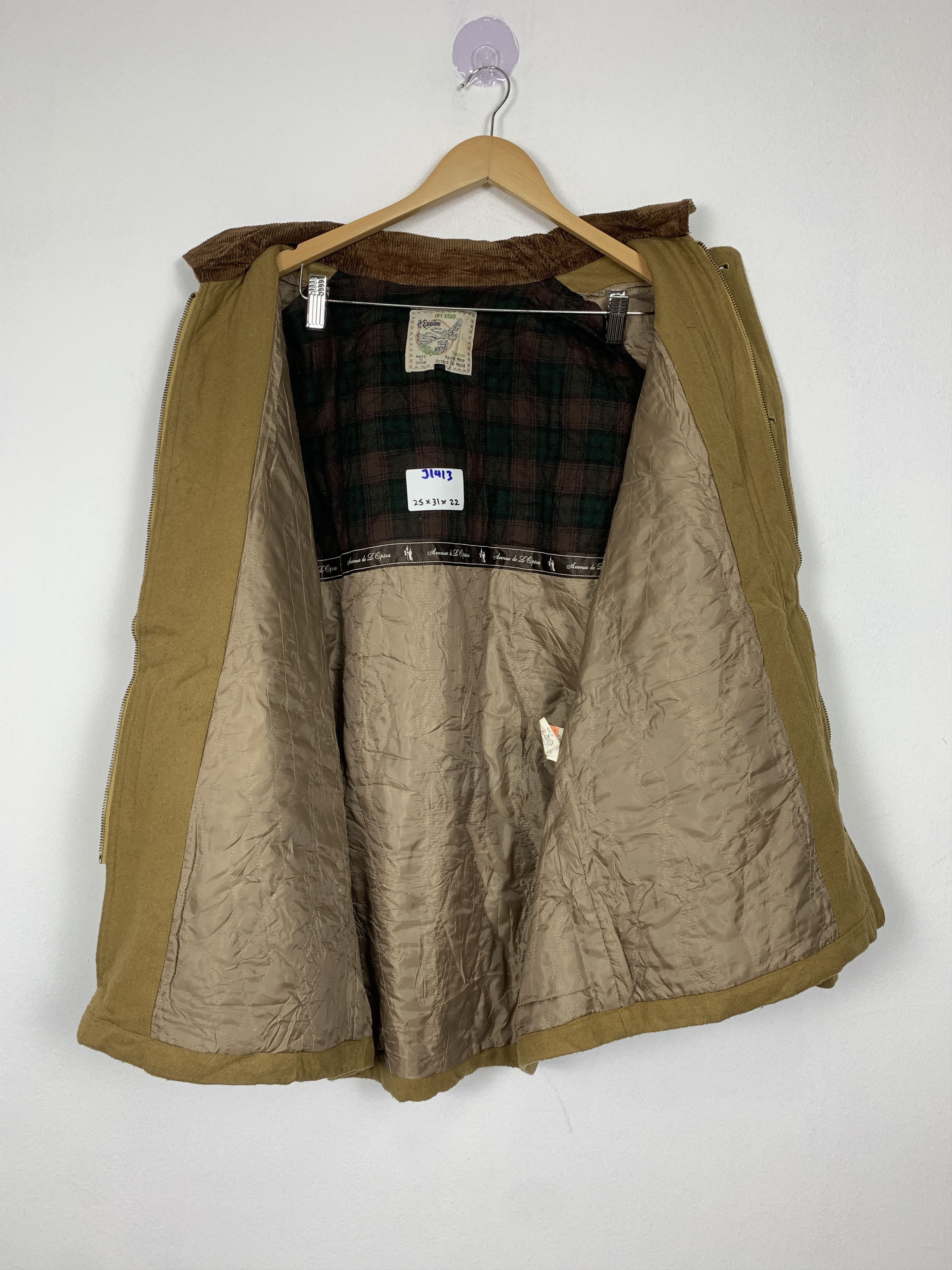 Japanese Brand Vintage Japanese Brand Cotton Jacket J1413 Size US M / EU 48-50 / 2 - 10 Thumbnail