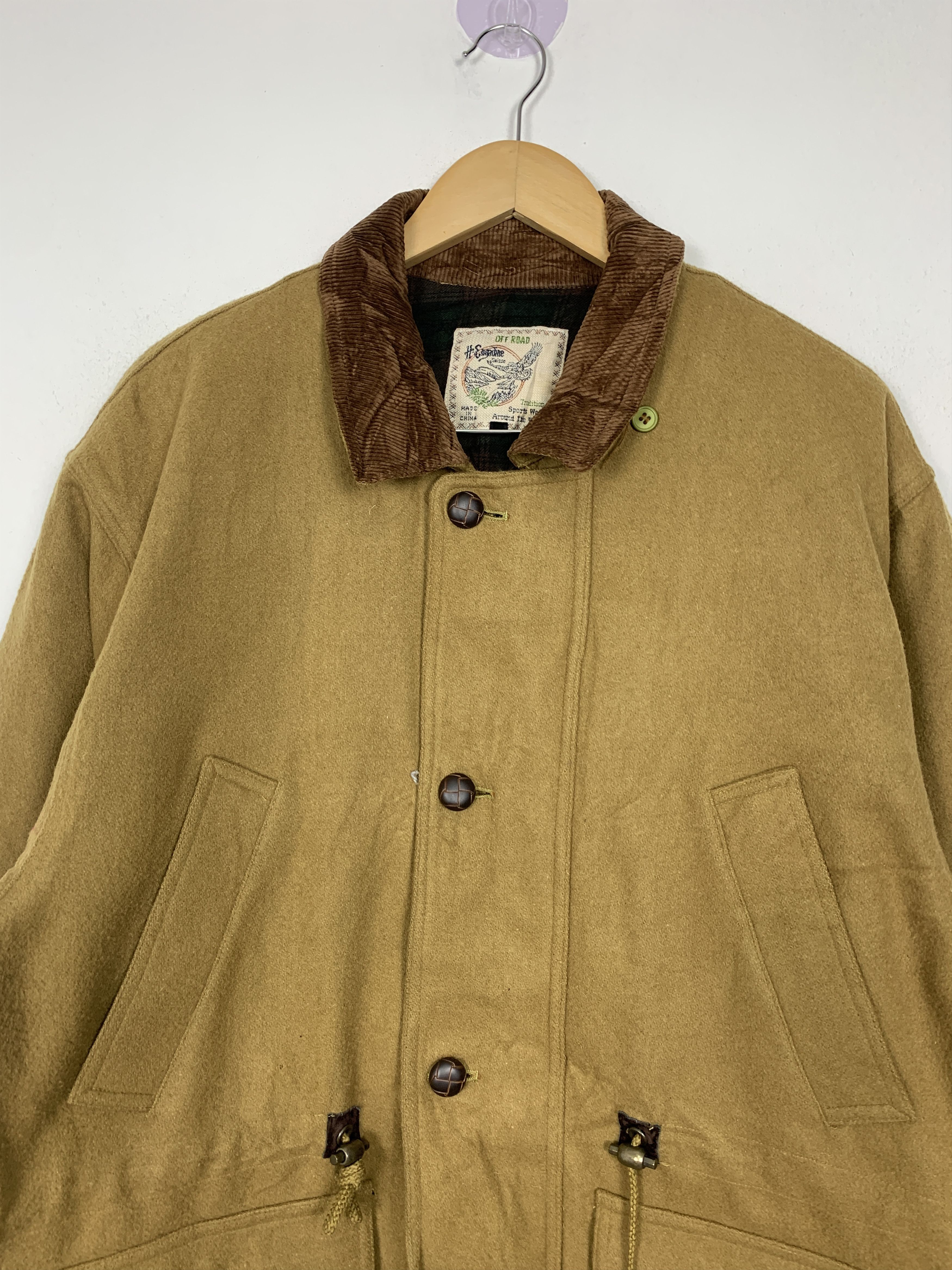 Japanese Brand Vintage Japanese Brand Cotton Jacket J1413 Size US M / EU 48-50 / 2 - 2 Thumbnail