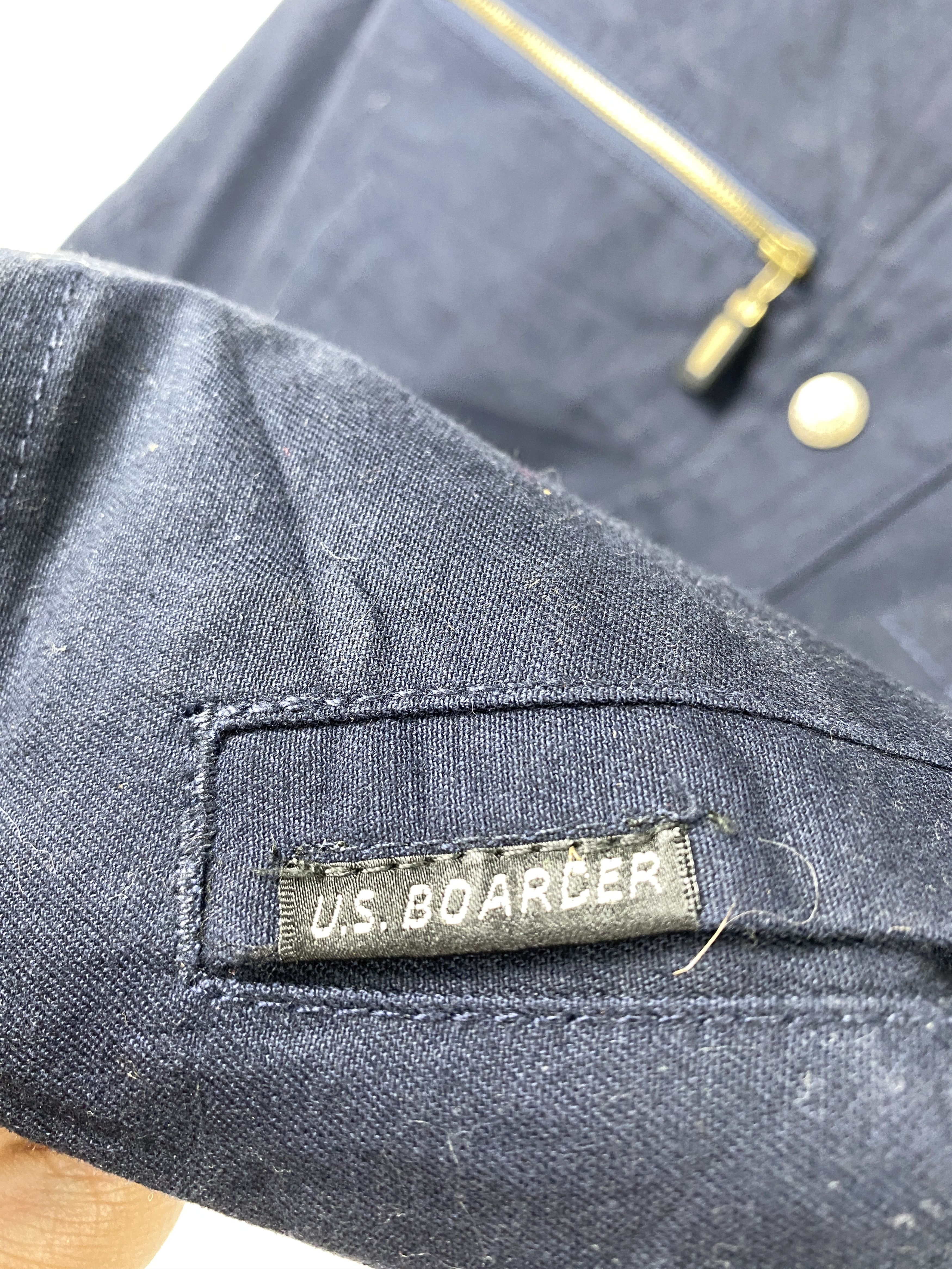 Vintage Vintage U.S Boarder Hoodie Zip Up Jacket J1258 Size US S / EU 44-46 / 1 - 5 Thumbnail