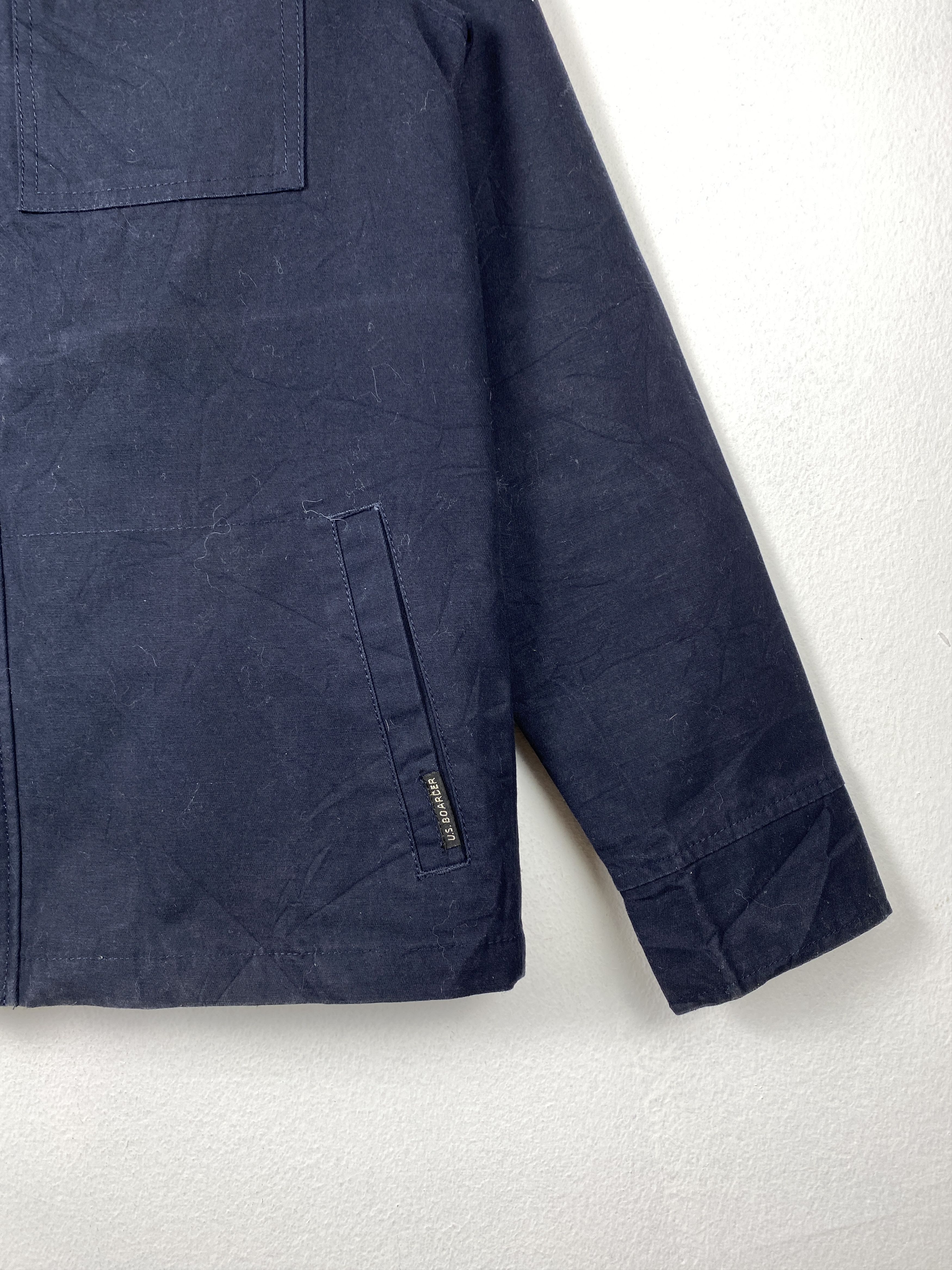 Vintage Vintage U.S Boarder Hoodie Zip Up Jacket J1258 Size US S / EU 44-46 / 1 - 4 Thumbnail