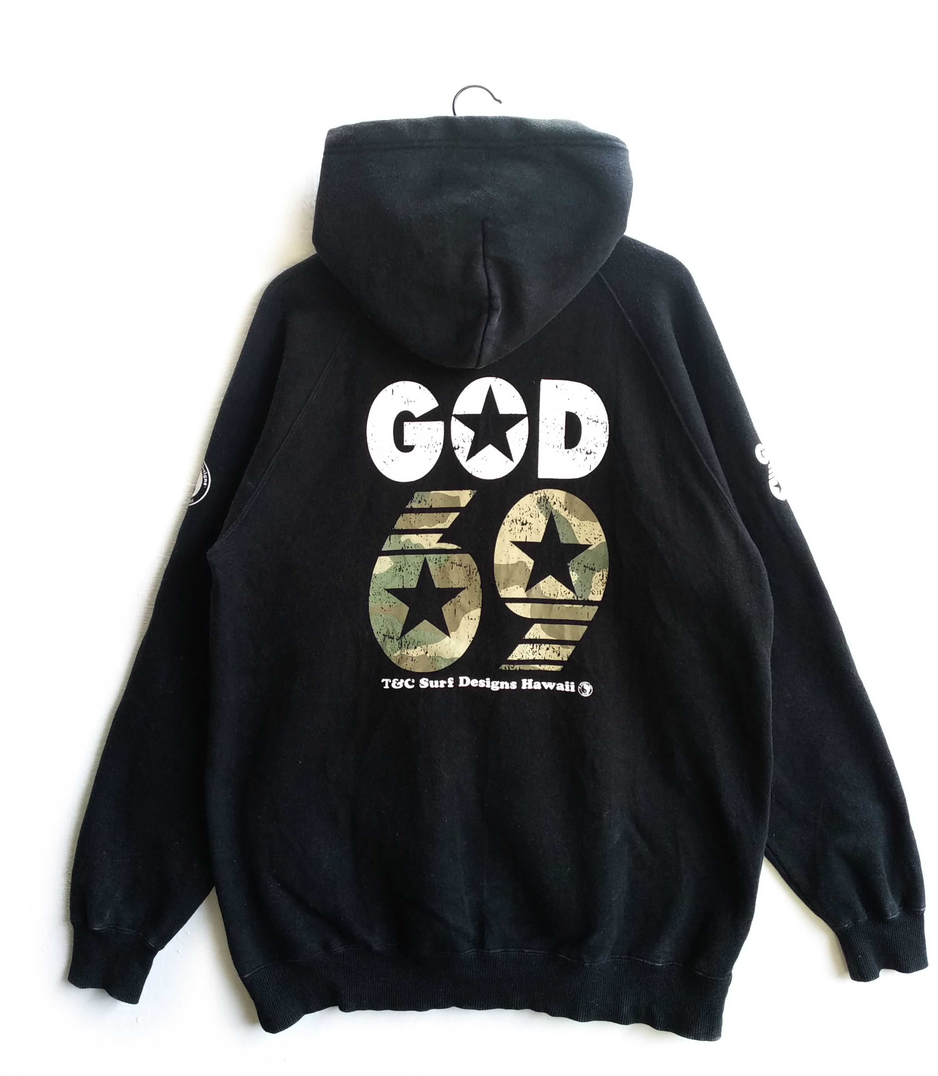 Vintage Vintage T&C Surf Design Hoodie Sweatshirt/Size XL/Big Logo Size US XL / EU 56 / 4 - 3 Thumbnail