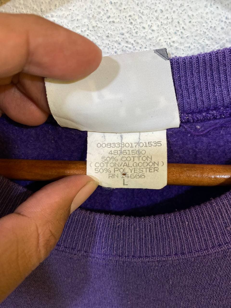 Lee Vintage Lee Sweatshirt Made in USA Big Logo Size US L / EU 52-54 / 3 - 7 Thumbnail