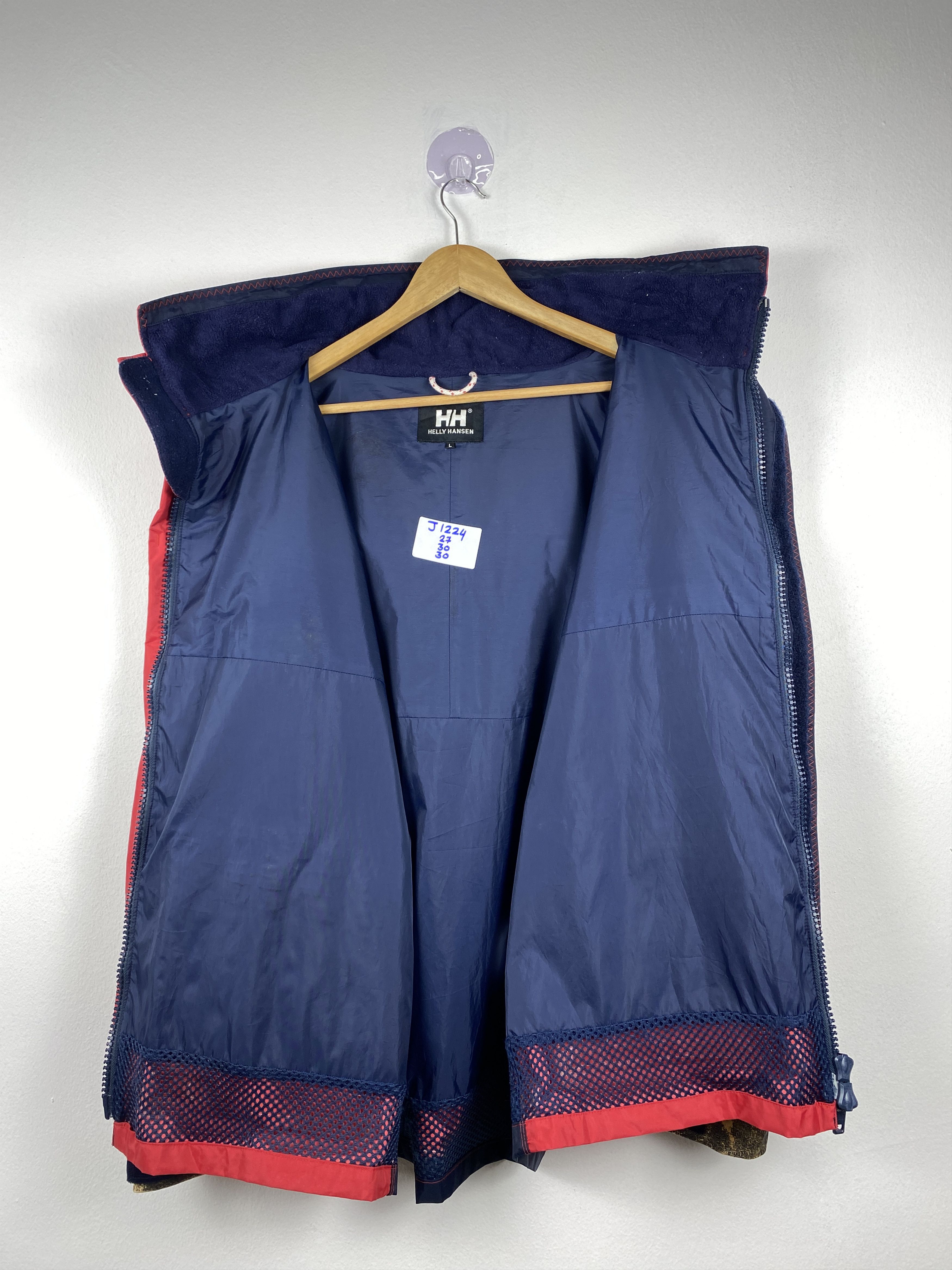 Helly Hansen Vintage Helly Hansen Hoodie Zip Up Jackets J1224 Size US L / EU 52-54 / 3 - 12 Thumbnail
