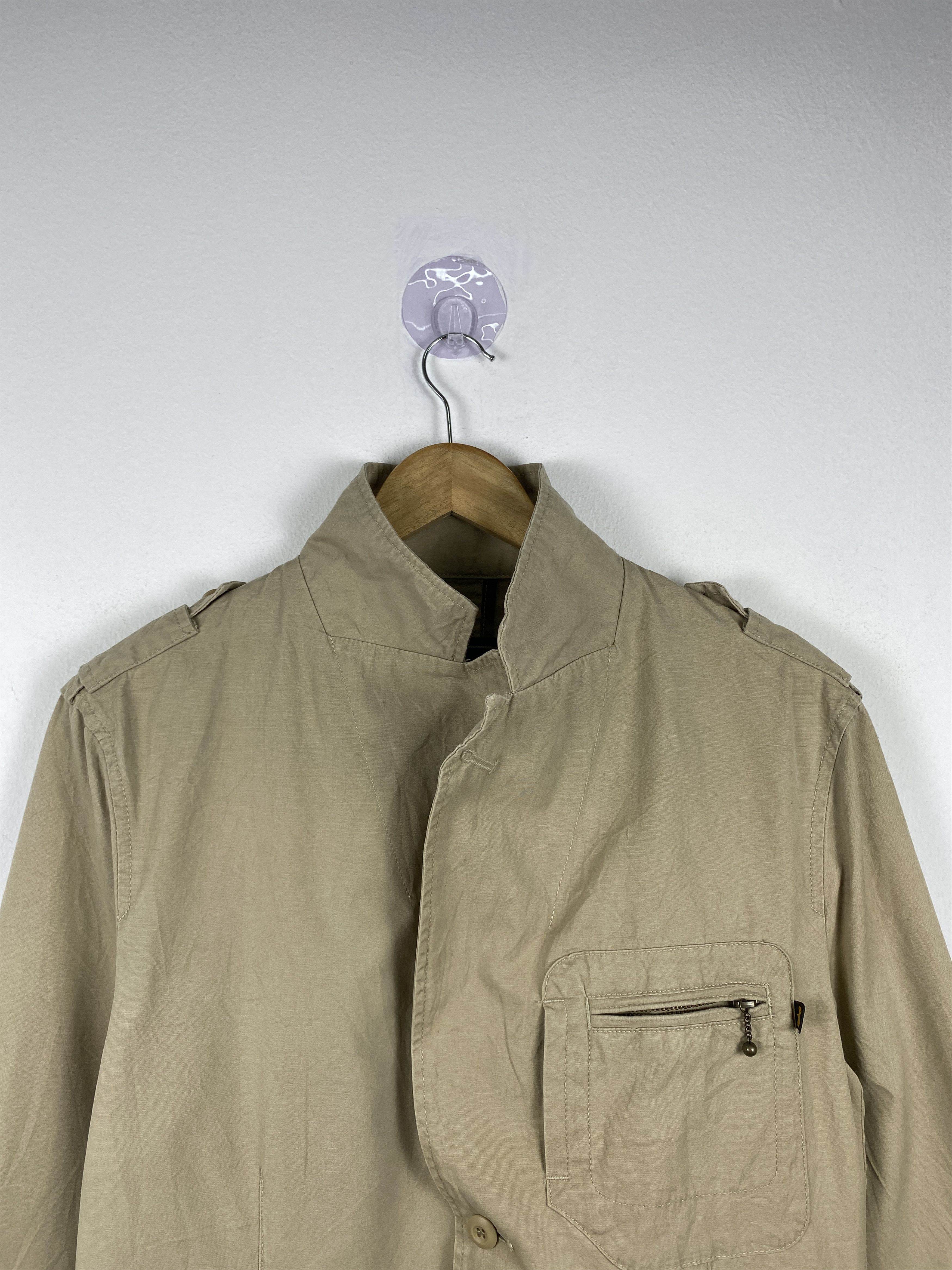 Alpha Industries Vintage Alpha Industries Cotton Coat Jacket J1221 Size US S / EU 44-46 / 1 - 2 Thumbnail