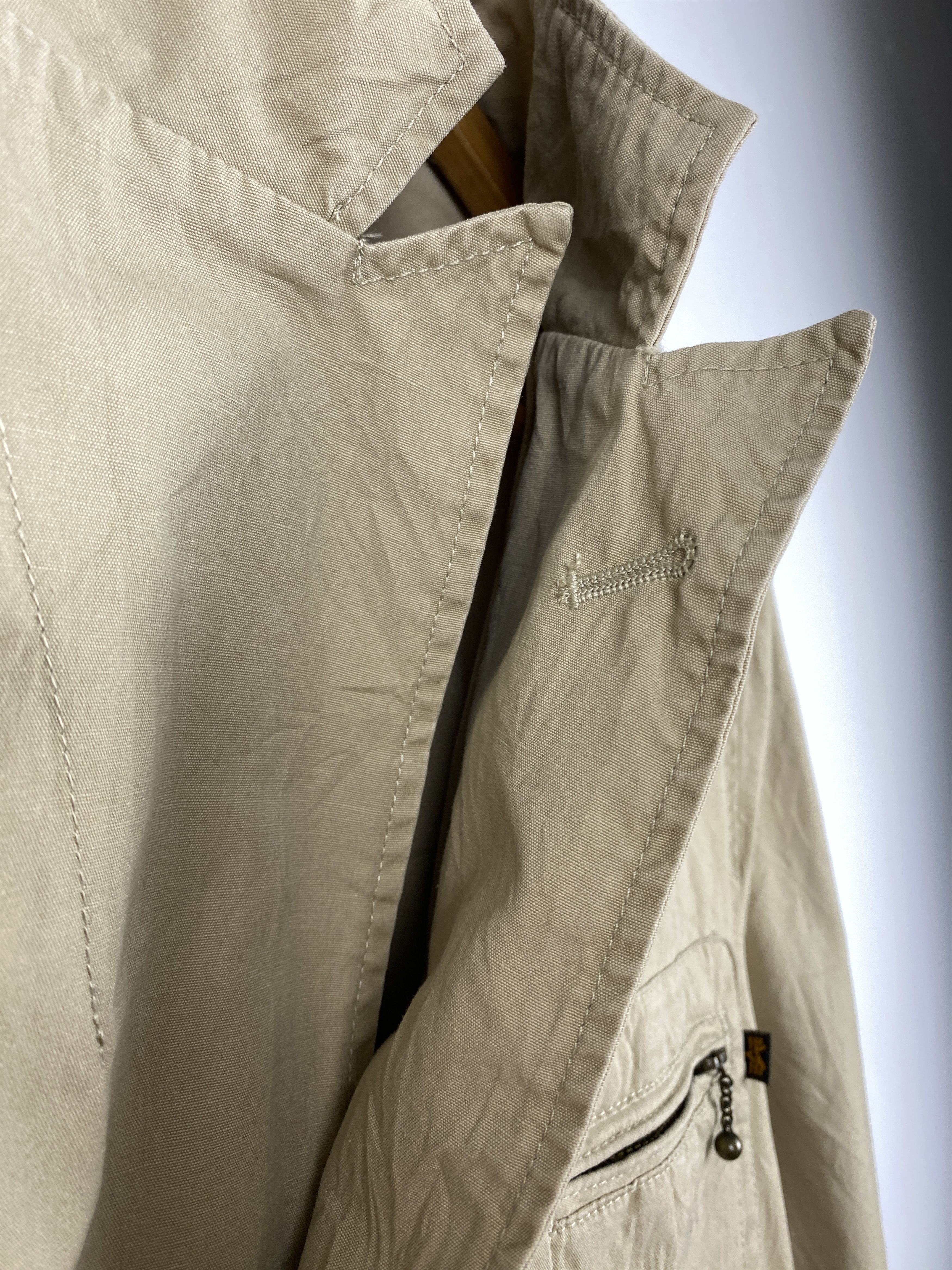 Alpha Industries Vintage Alpha Industries Cotton Coat Jacket J1221 Size US S / EU 44-46 / 1 - 5 Thumbnail