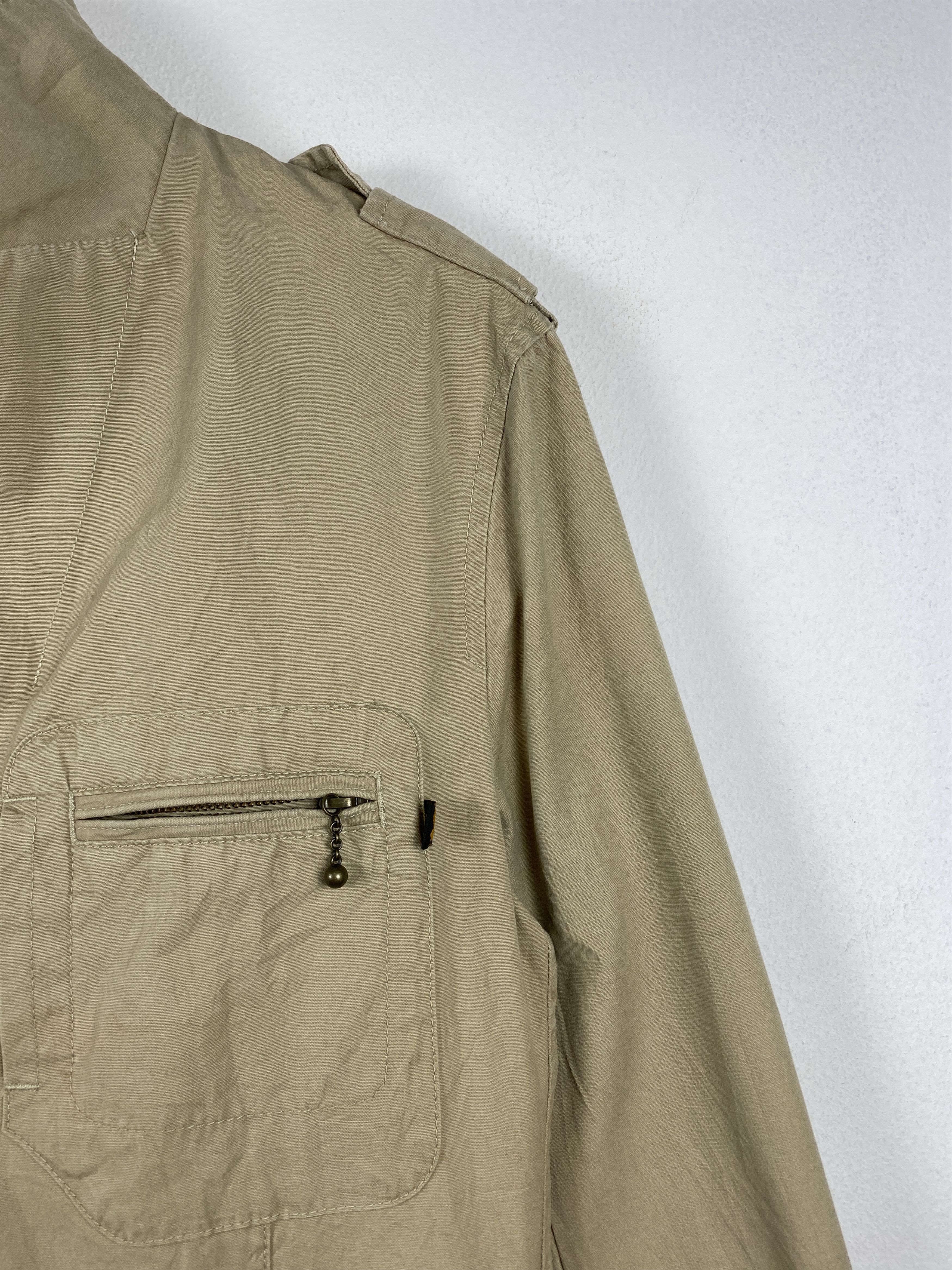 Alpha Industries Vintage Alpha Industries Cotton Coat Jacket J1221 Size US S / EU 44-46 / 1 - 3 Thumbnail