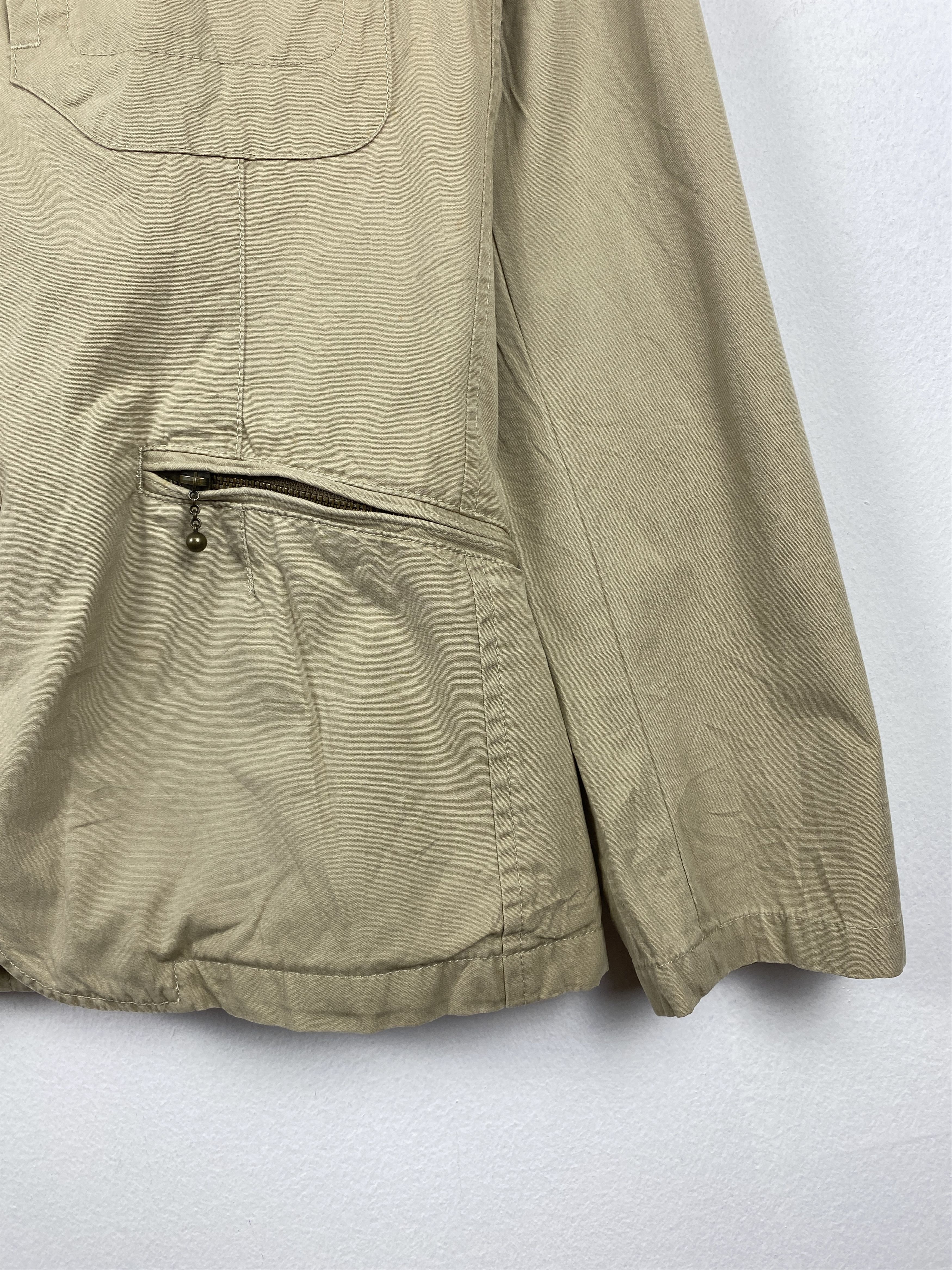 Alpha Industries Vintage Alpha Industries Cotton Coat Jacket J1221 Size US S / EU 44-46 / 1 - 4 Thumbnail
