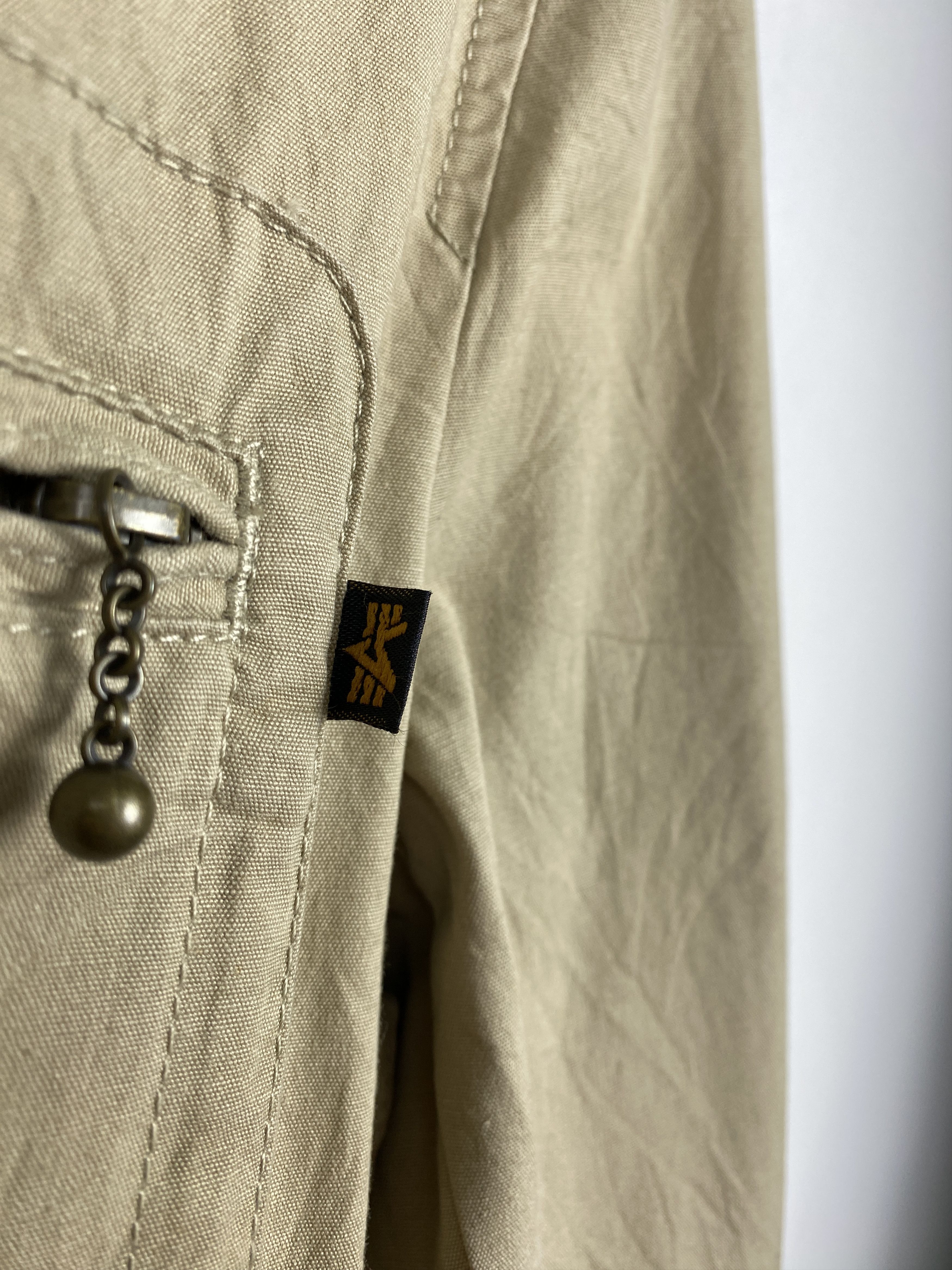 Alpha Industries Vintage Alpha Industries Cotton Coat Jacket J1221 Size US S / EU 44-46 / 1 - 7 Thumbnail