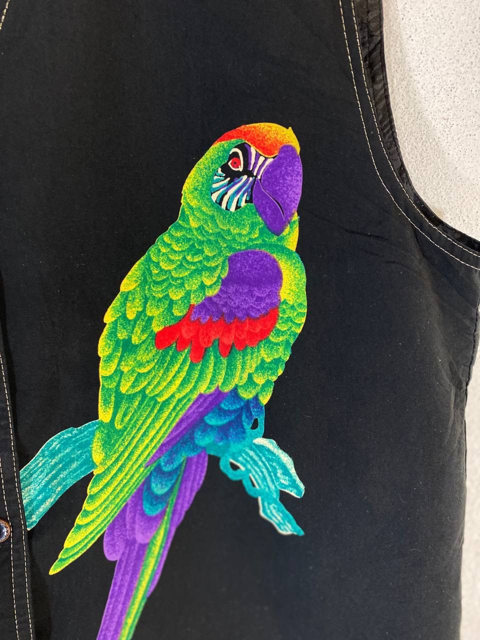 Japanese Brand Vintage Japanese Brands Parrot Vest nice design Size US M / EU 48-50 / 2 - 4 Thumbnail