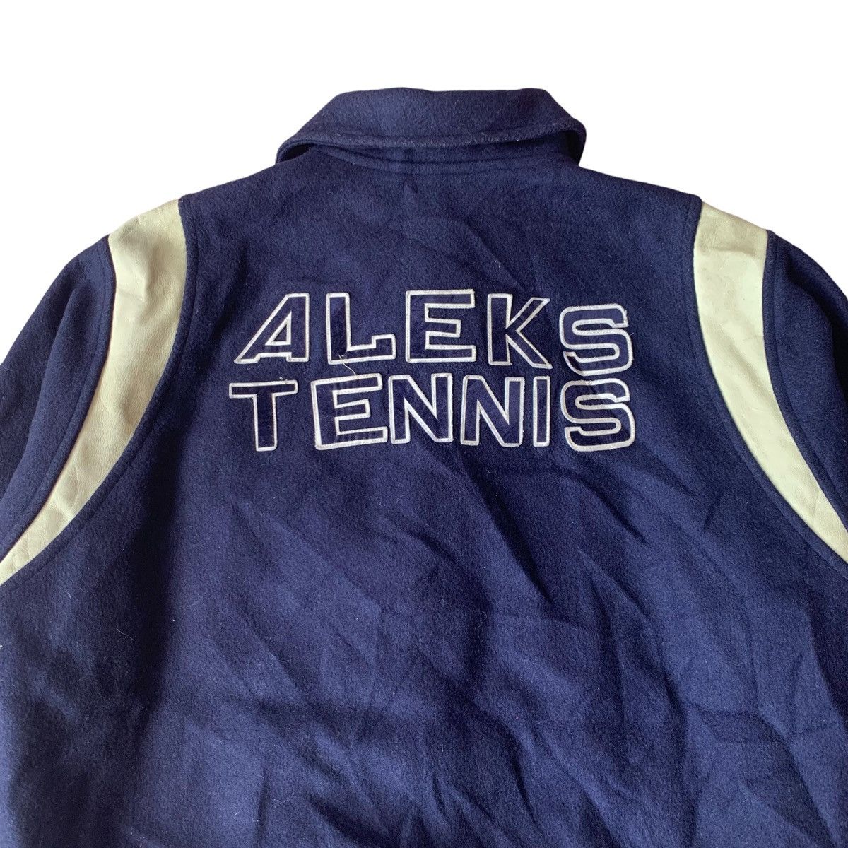 Vintage Vintage Aleks Tennis Wool Varsity Jacket Size US M / EU 48-50 / 2 - 9 Thumbnail