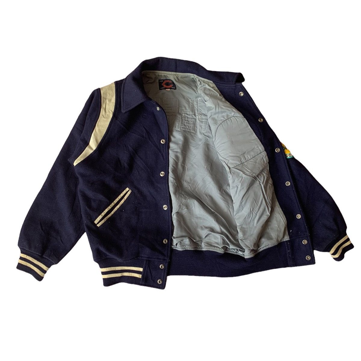 Vintage Vintage Aleks Tennis Wool Varsity Jacket Size US M / EU 48-50 / 2 - 10 Thumbnail