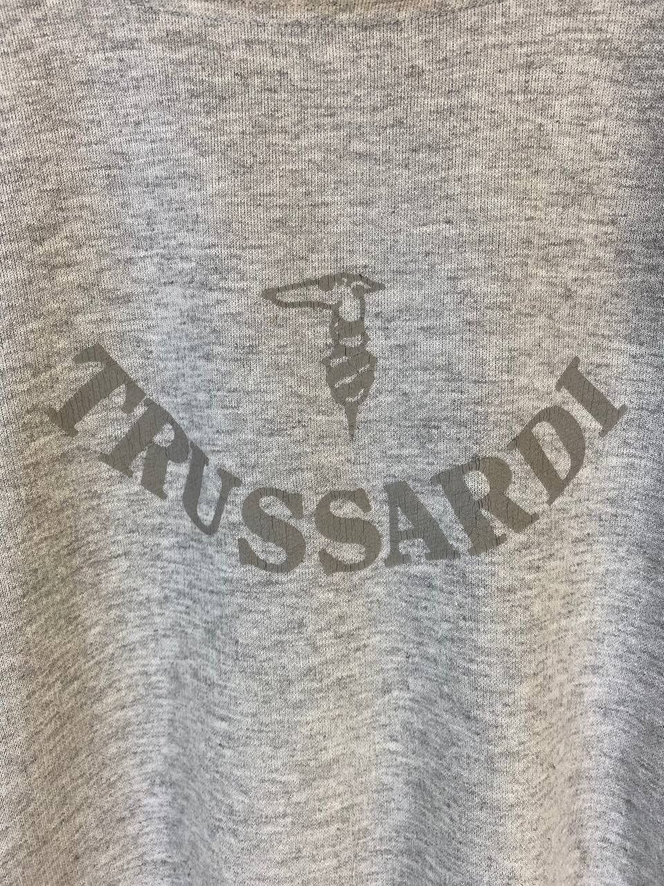 Trussardi Vintage Trussardi Sweatshirt Made In Italy Very Nice Design Size US L / EU 52-54 / 3 - 3 Thumbnail