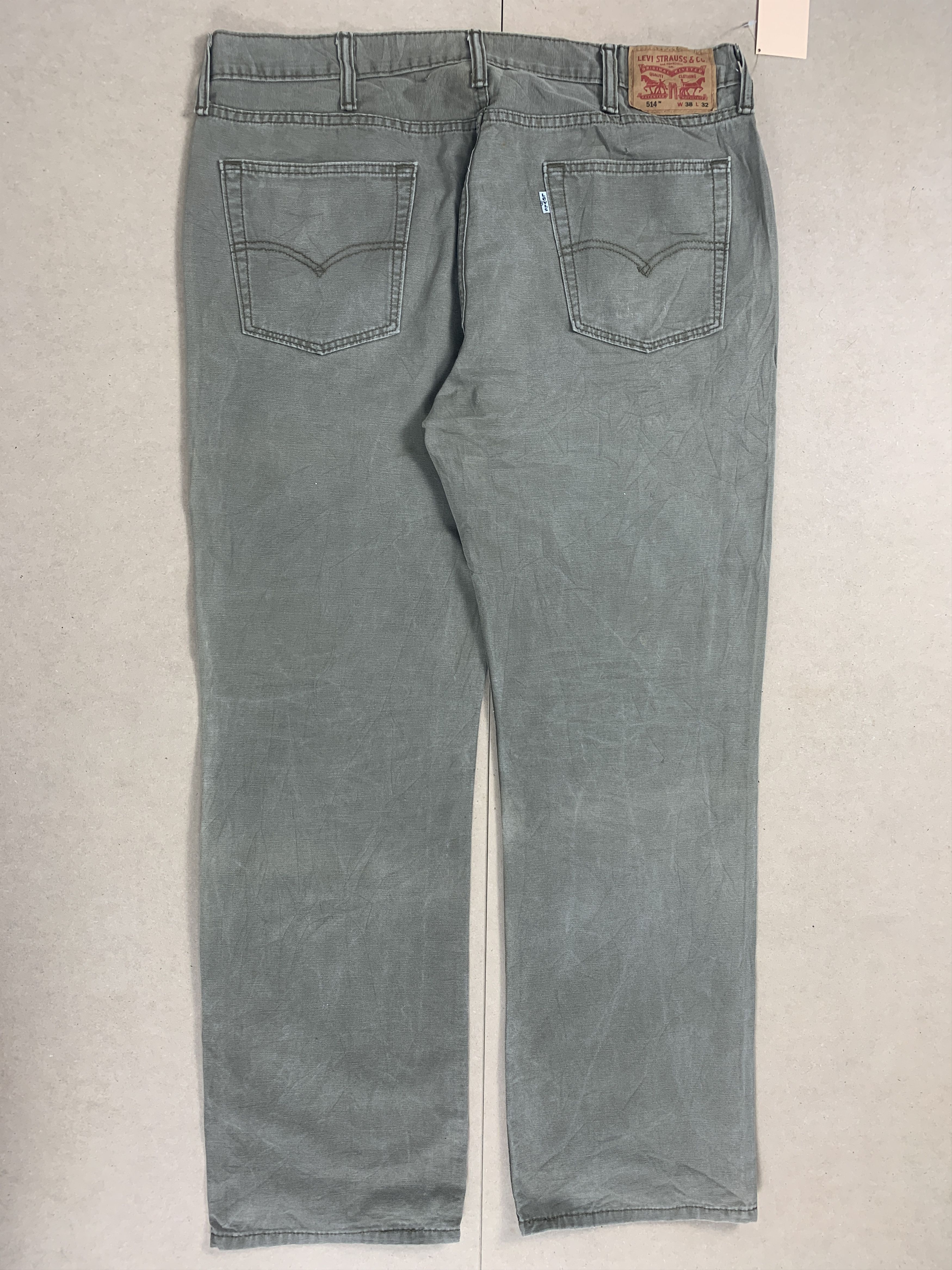 Levi's VIntage LEVI'S 514 White Tag Loose Straight Cut Jeans P0071 Size US 37 - 6 Thumbnail